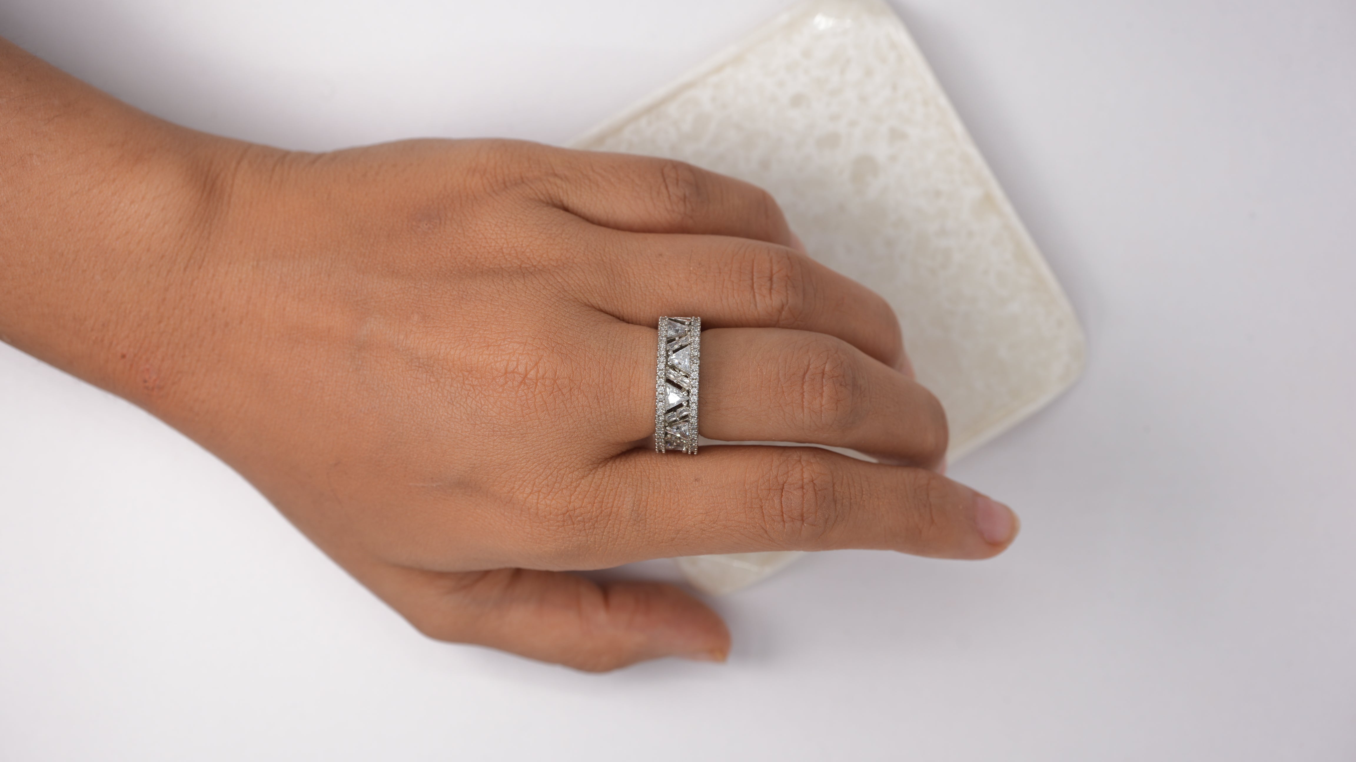 Wavy Cut Ring
