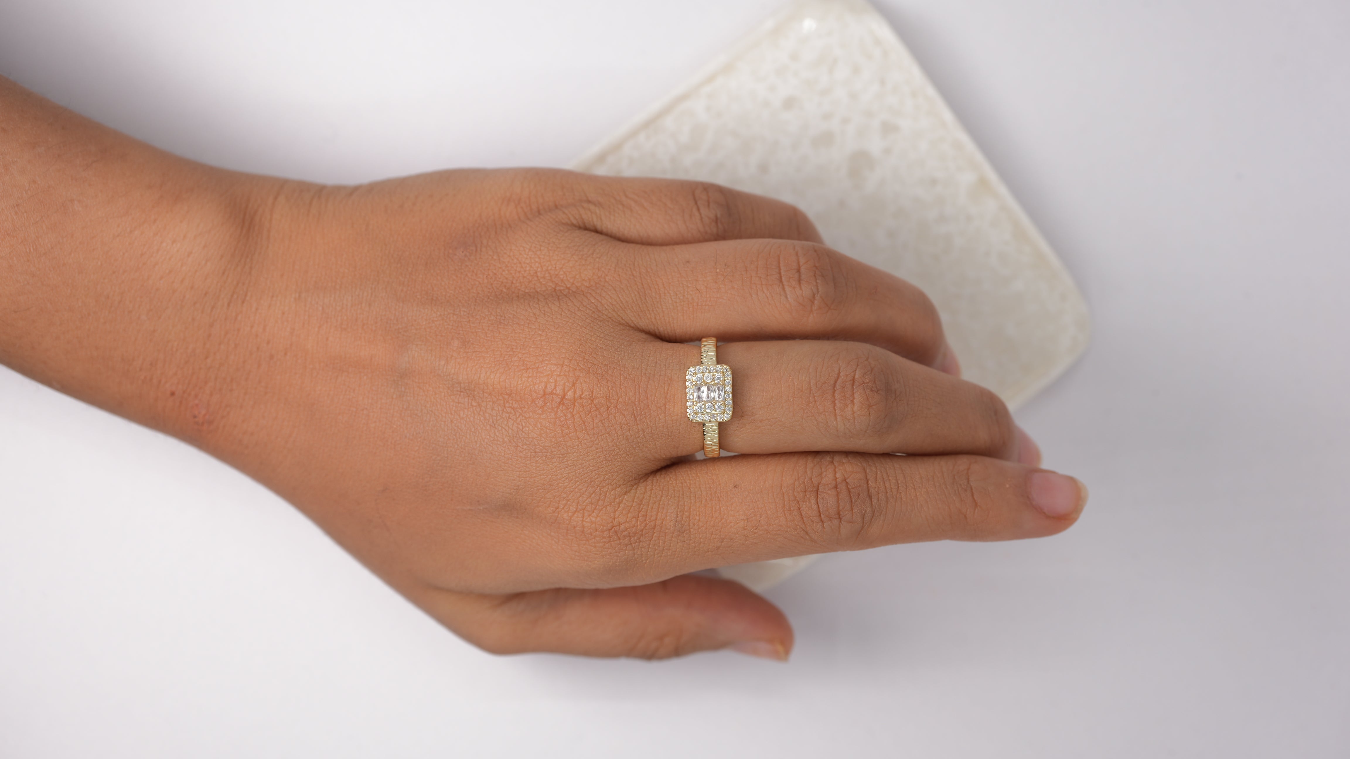 Solitaire Gold Ring