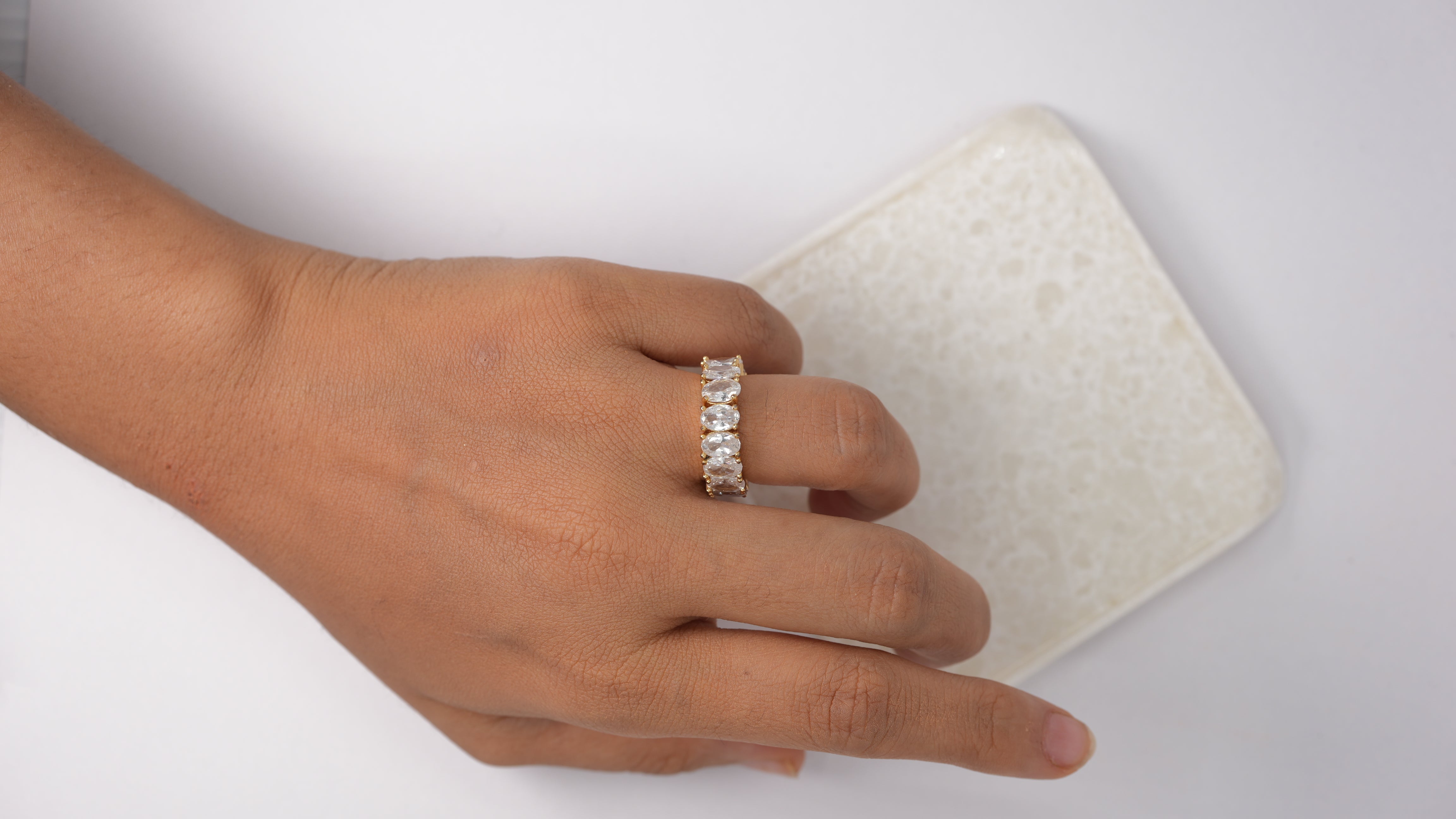 Oval Gold Ring