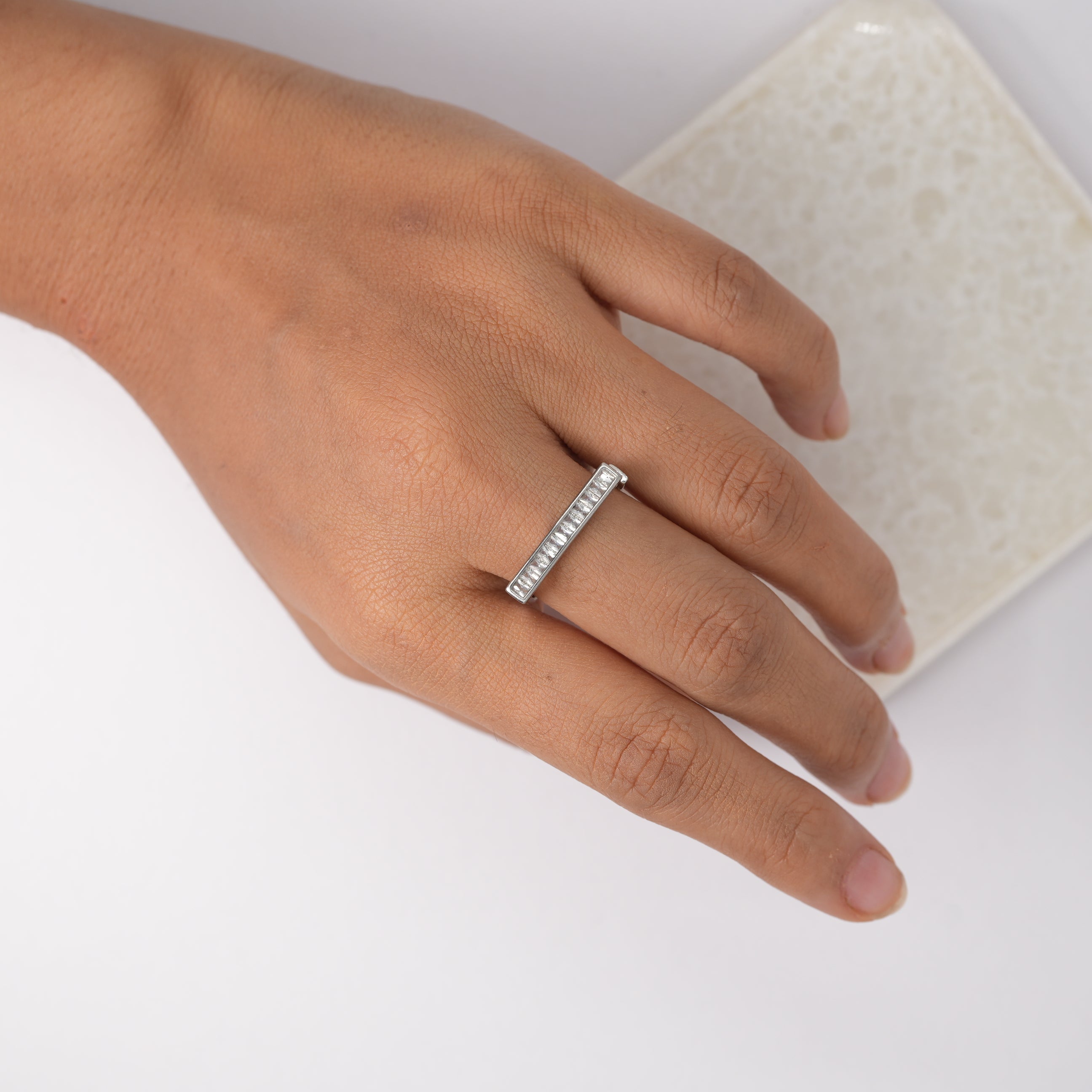 Silver Thread Ring
