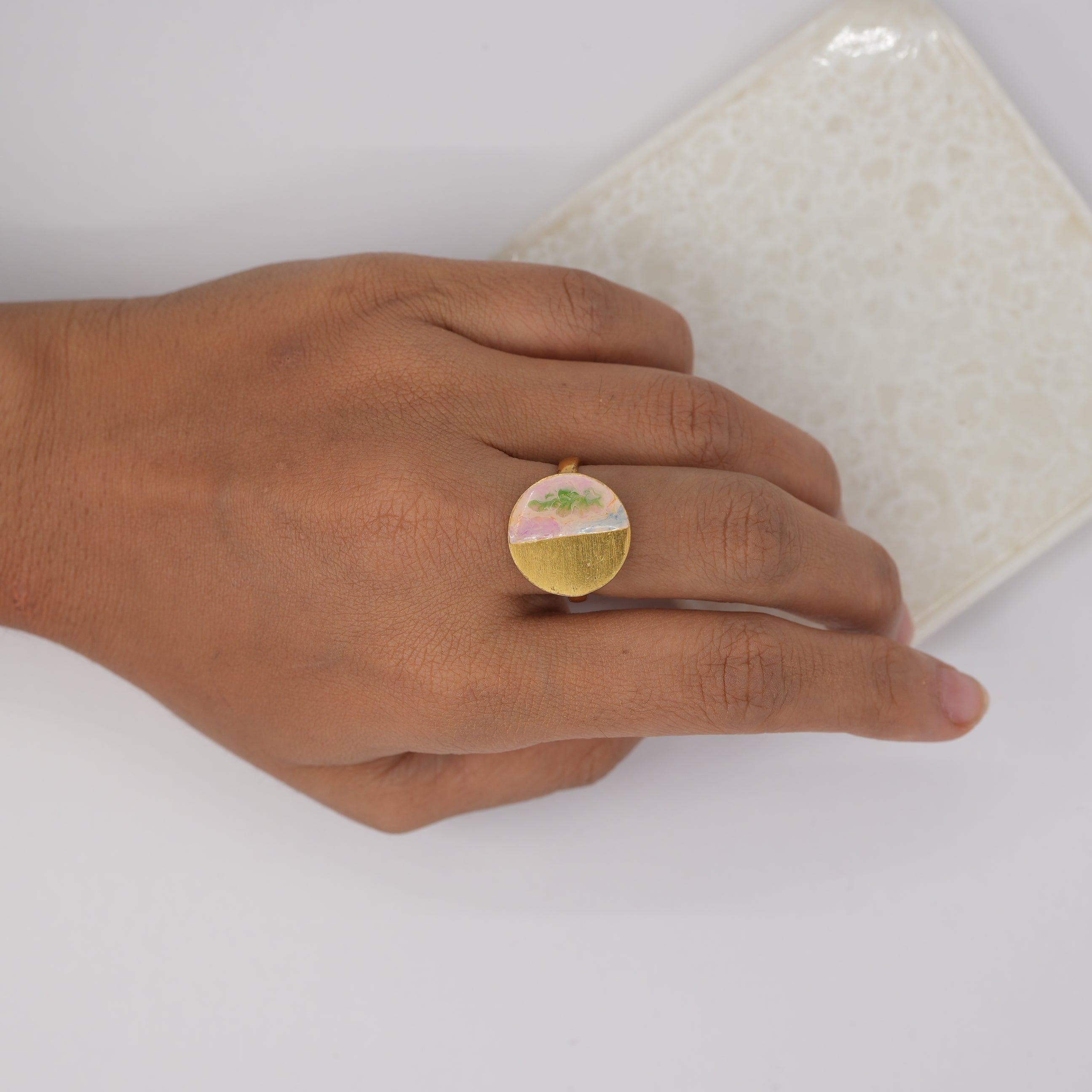 Sun Woven Ring