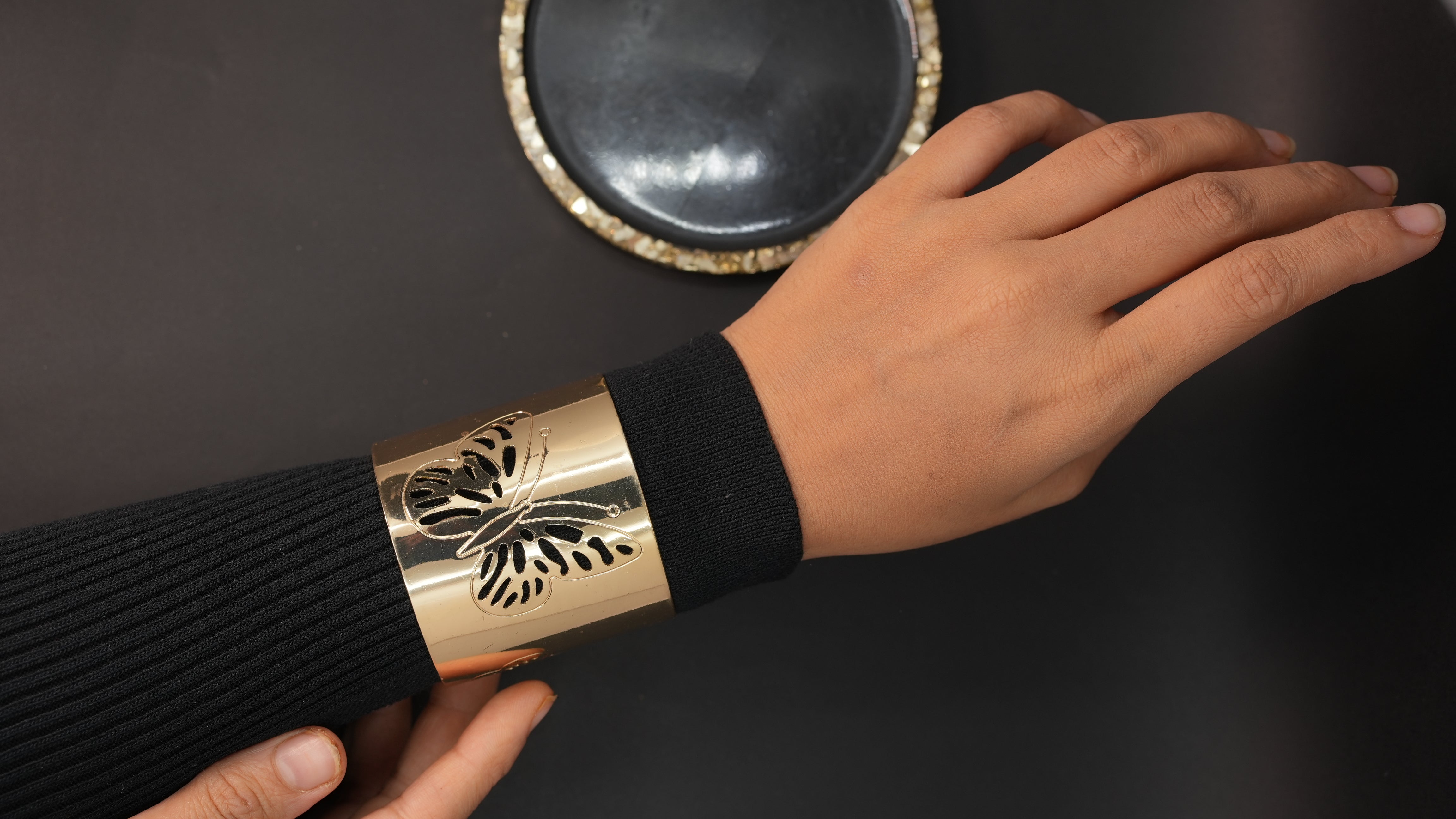 Bold Butterfly Cuff