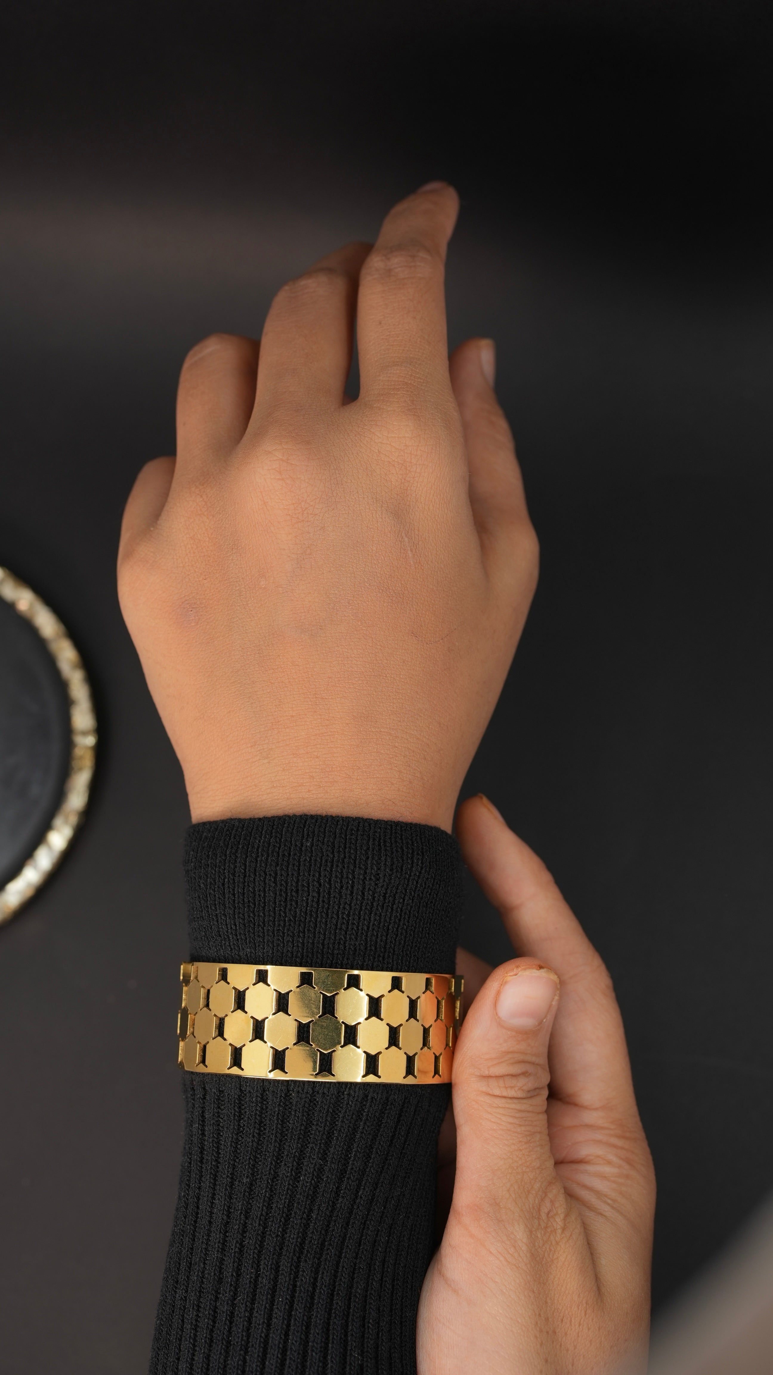 Gold Bold Cuffs