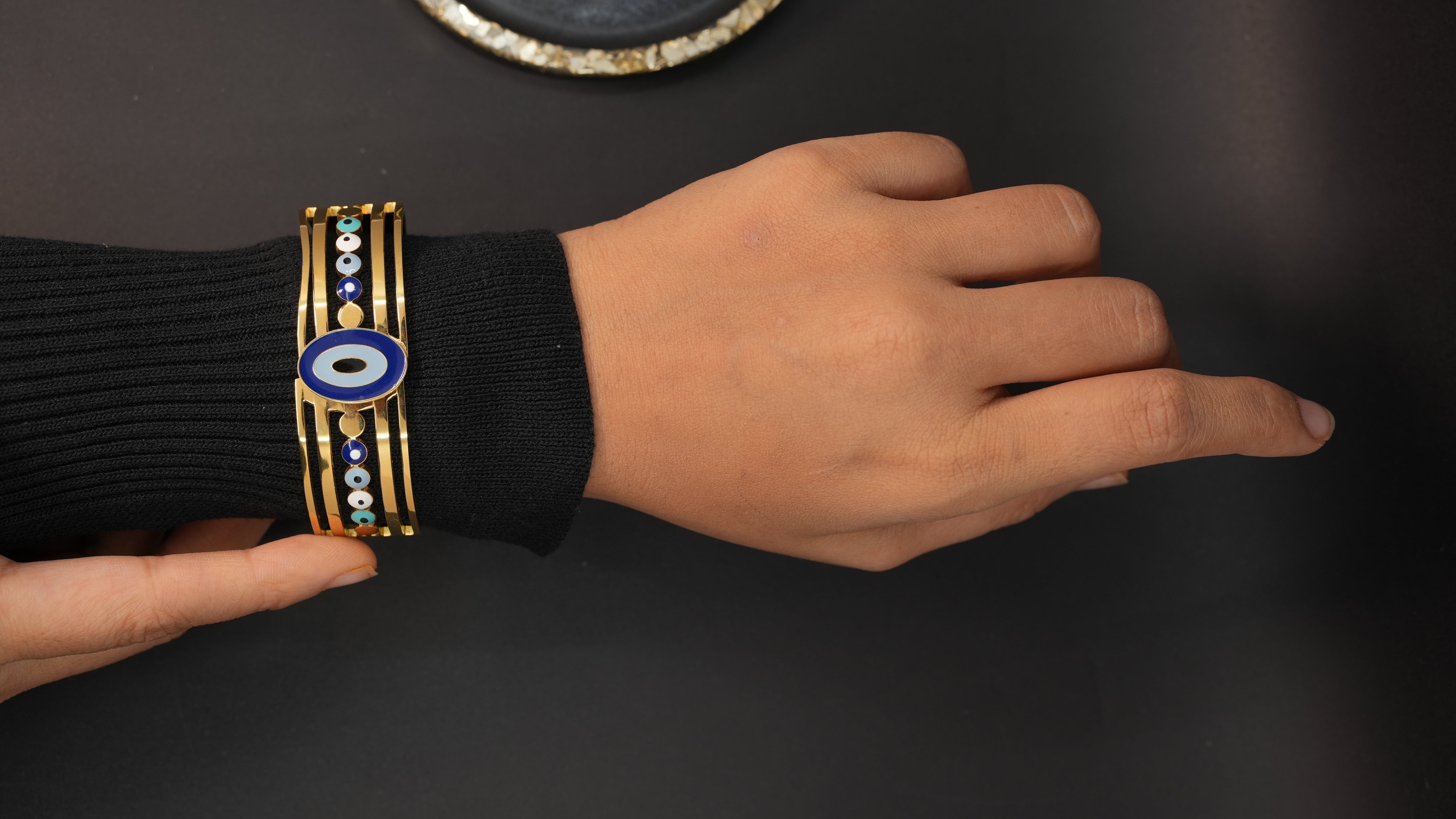 Evil Eye Cuff