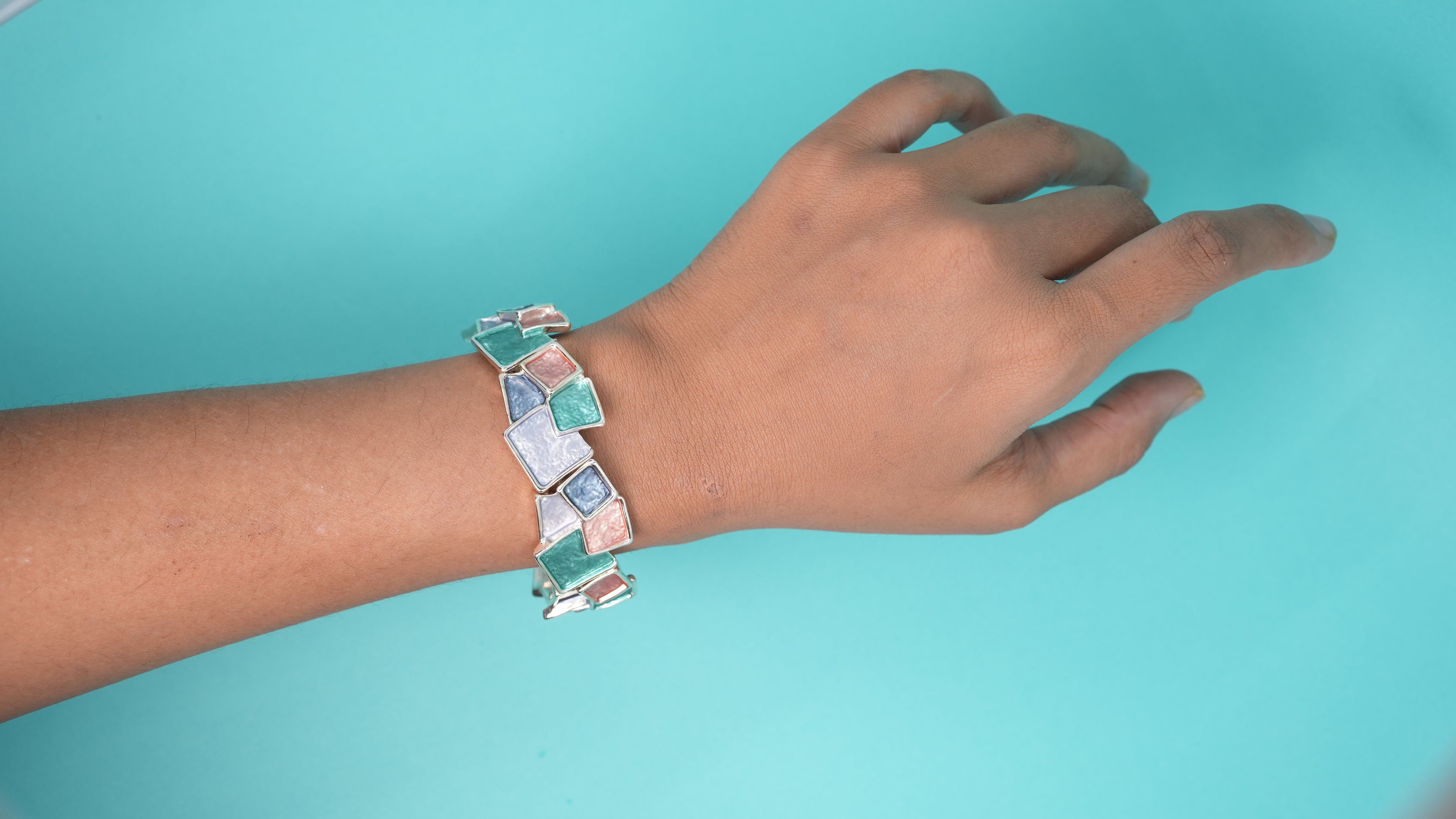Coastal rust elastic bracelet
