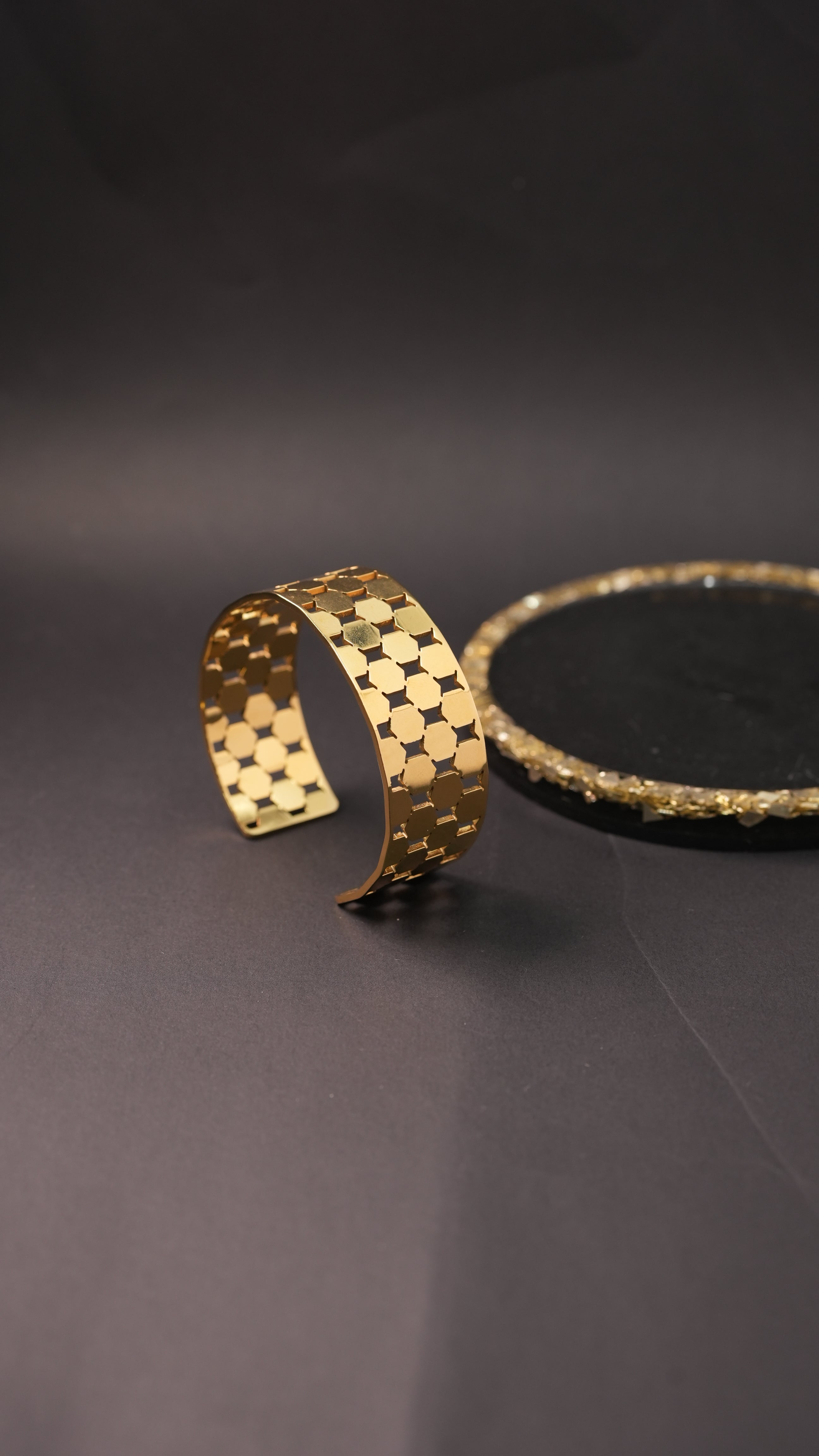 Circle Work Cuff