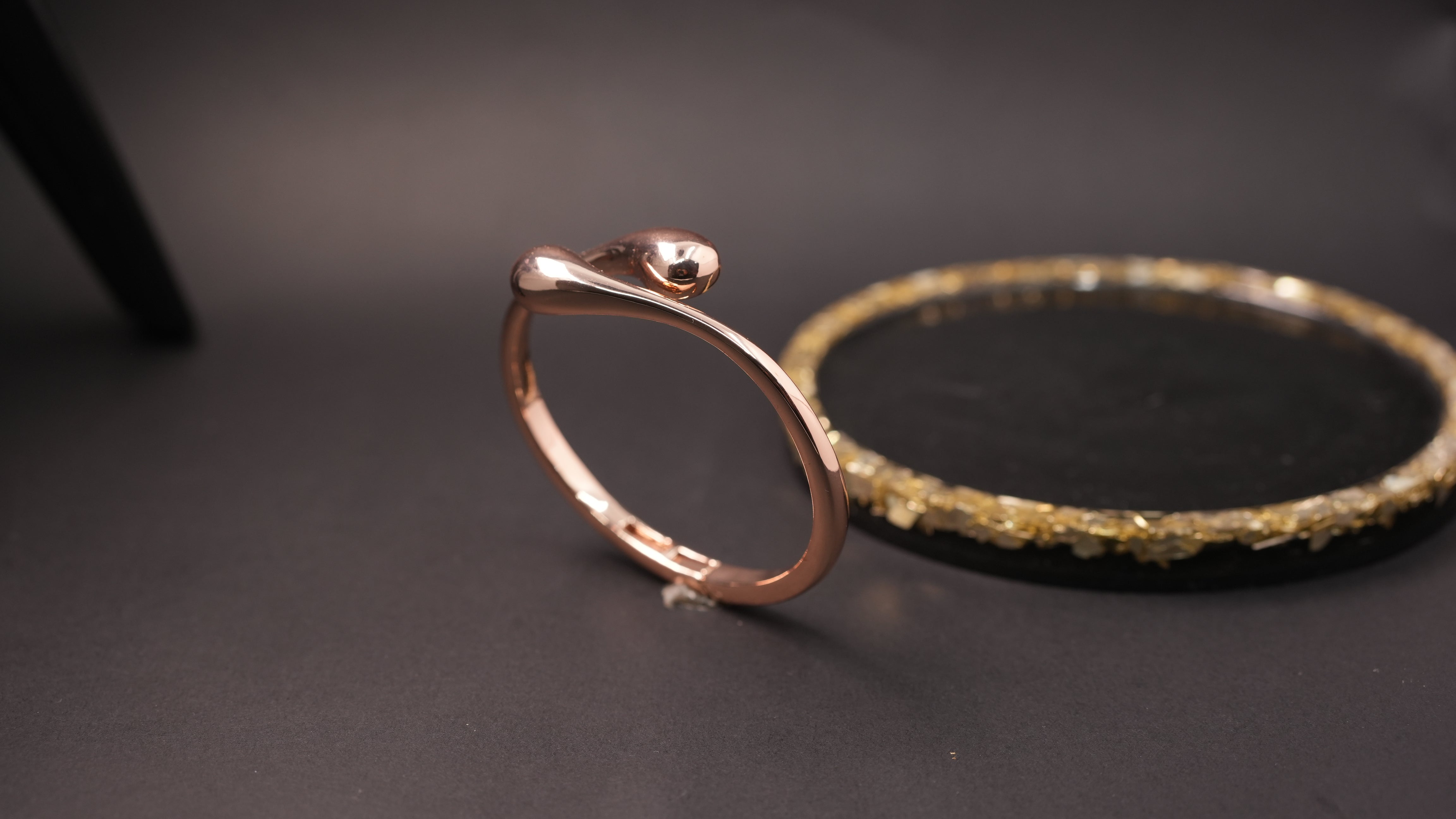 Hug cuff rosegold