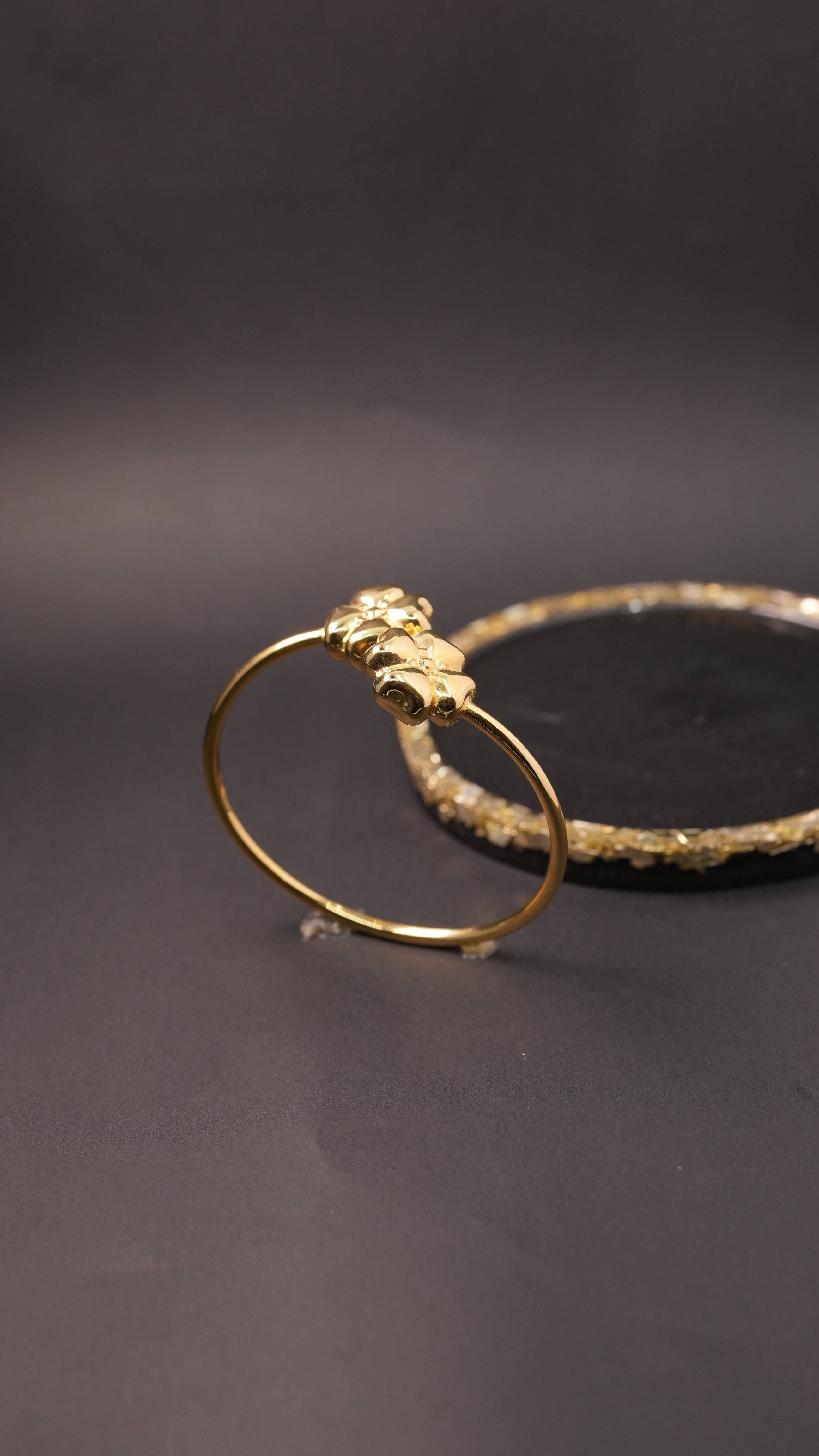 Floral Twist Cuff