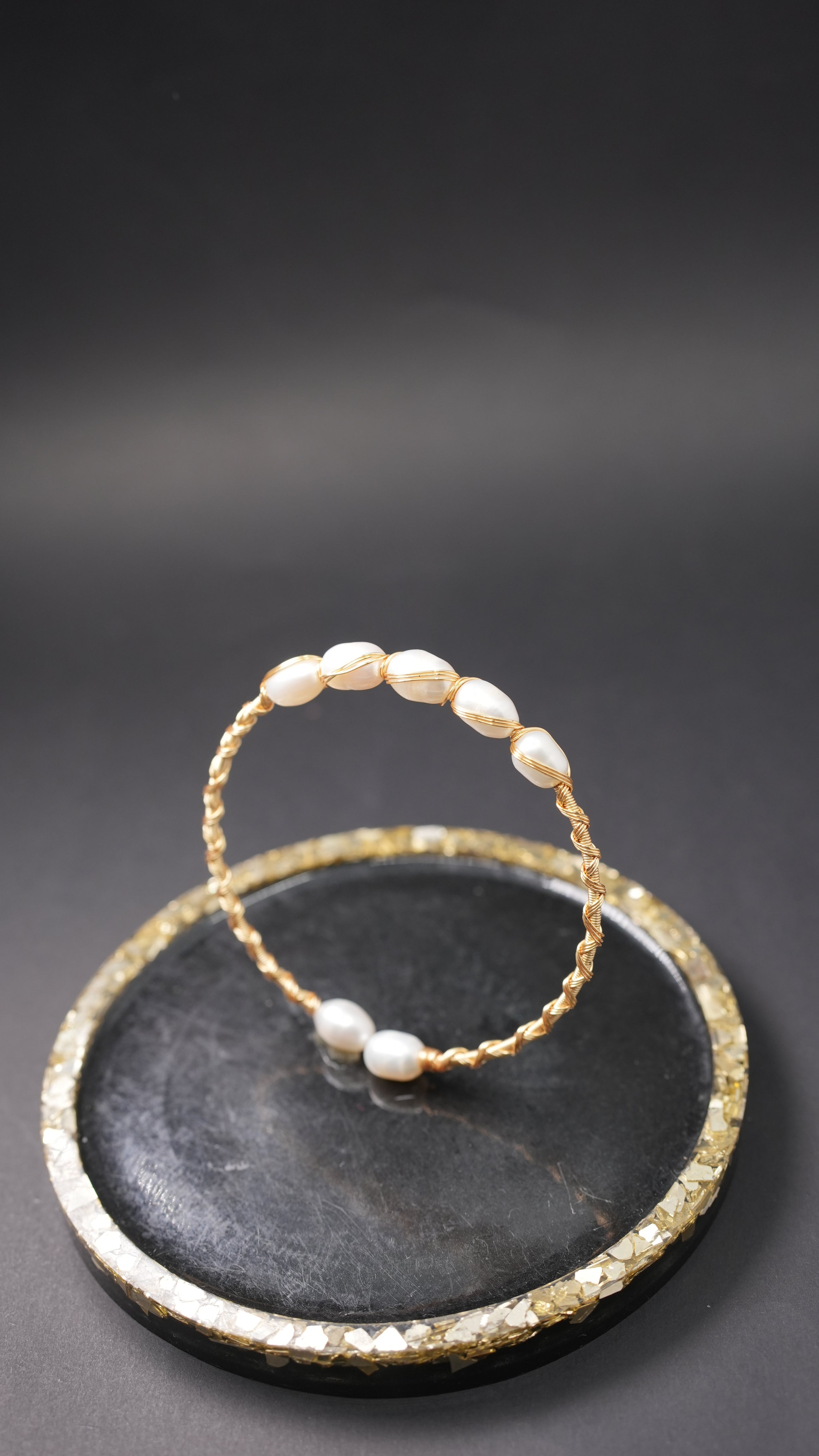 Pearl embrace cuff