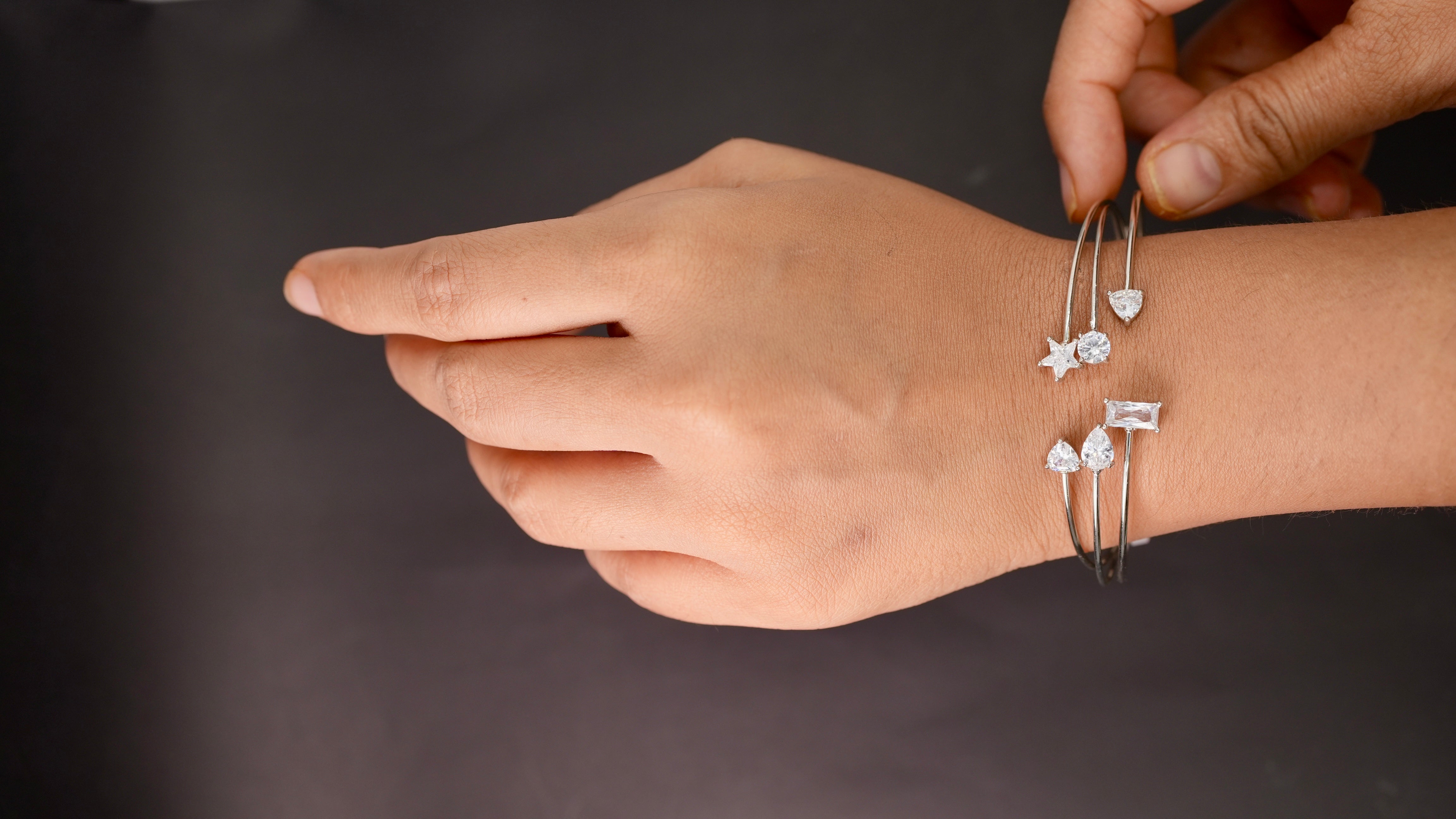Star Bar Bracelet(Stack of 3)