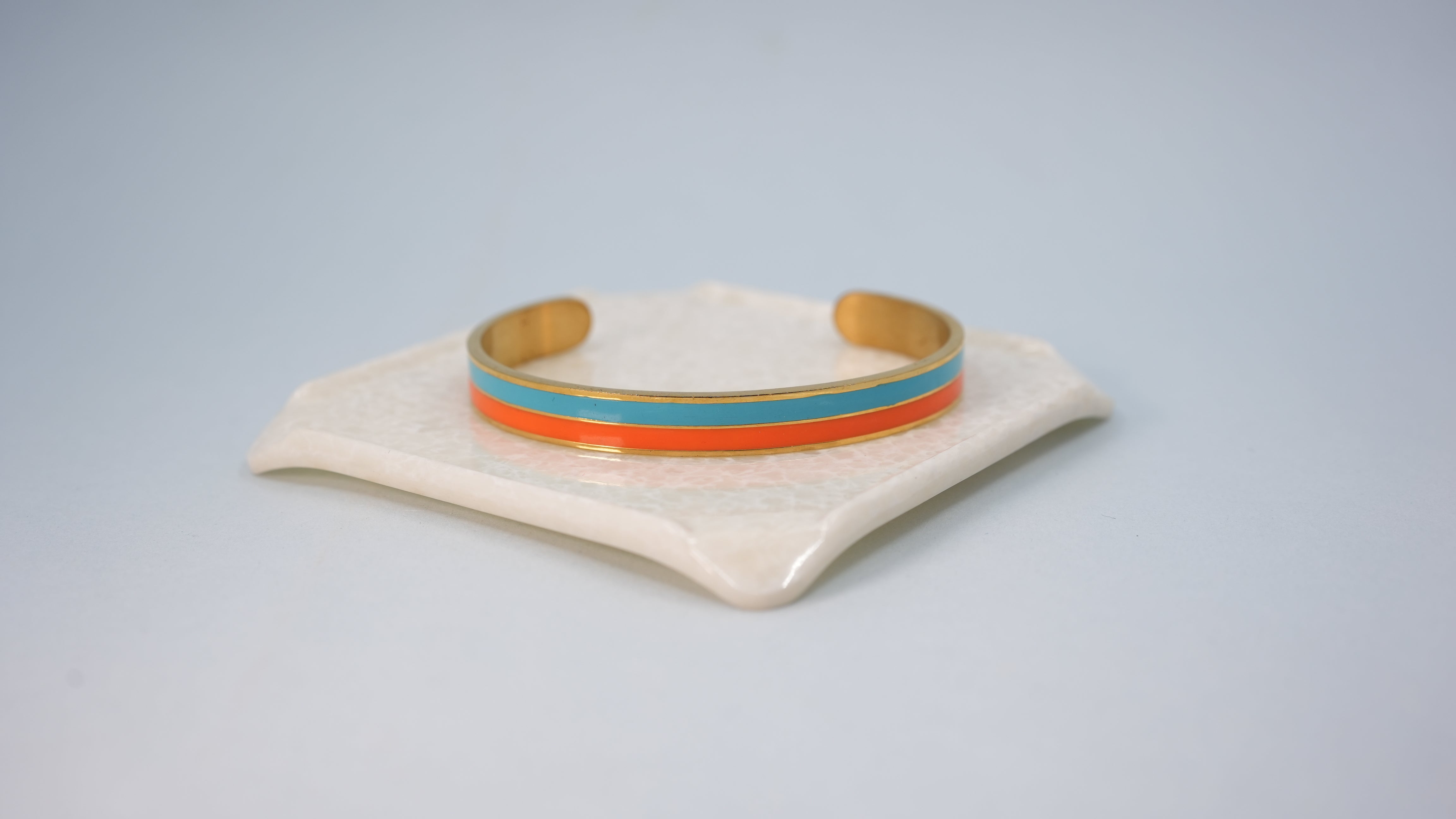 Twin Tone (Orange-Blue)Cuff
