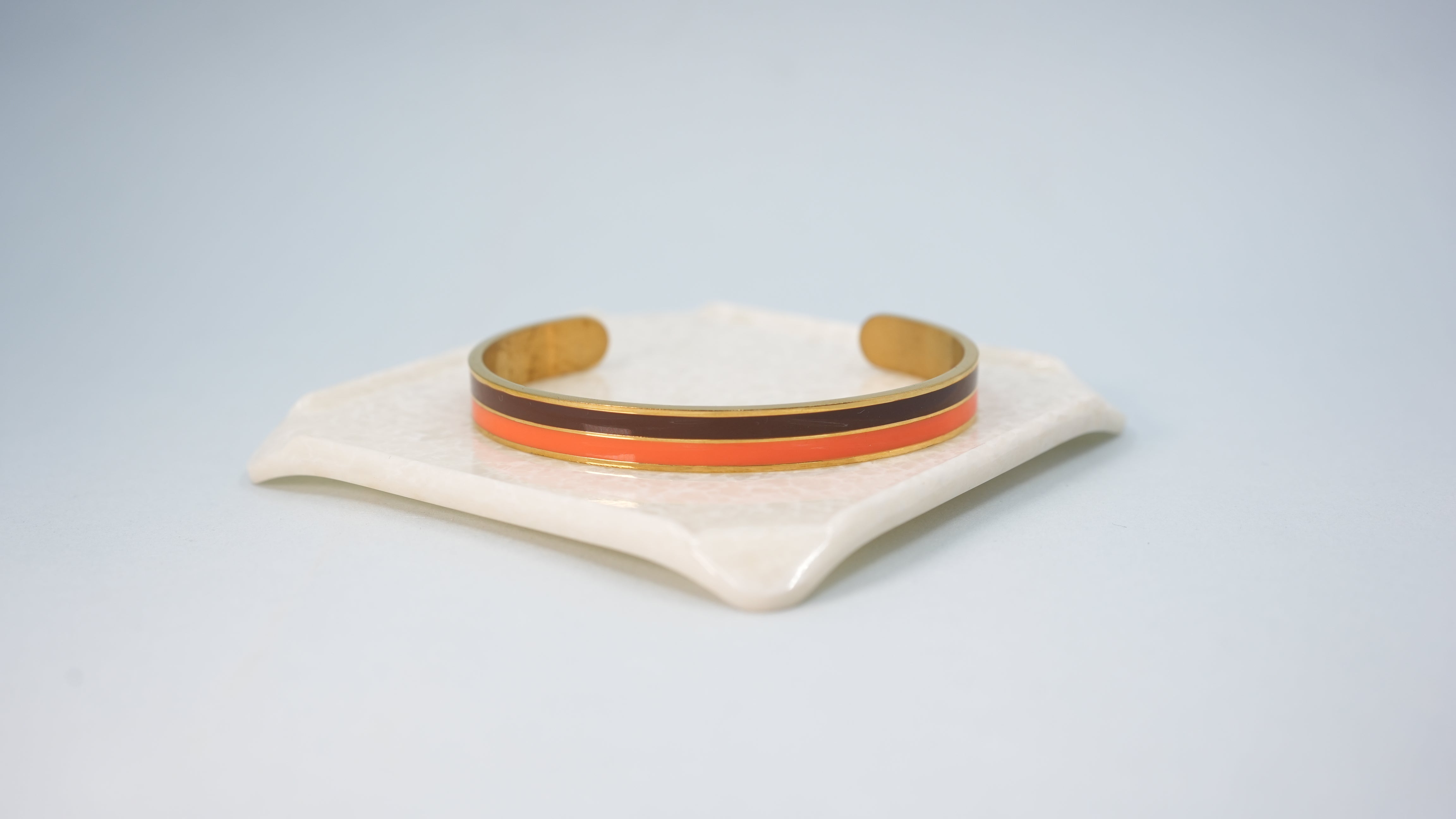Twin Tone(Orange-Blue)Cuff