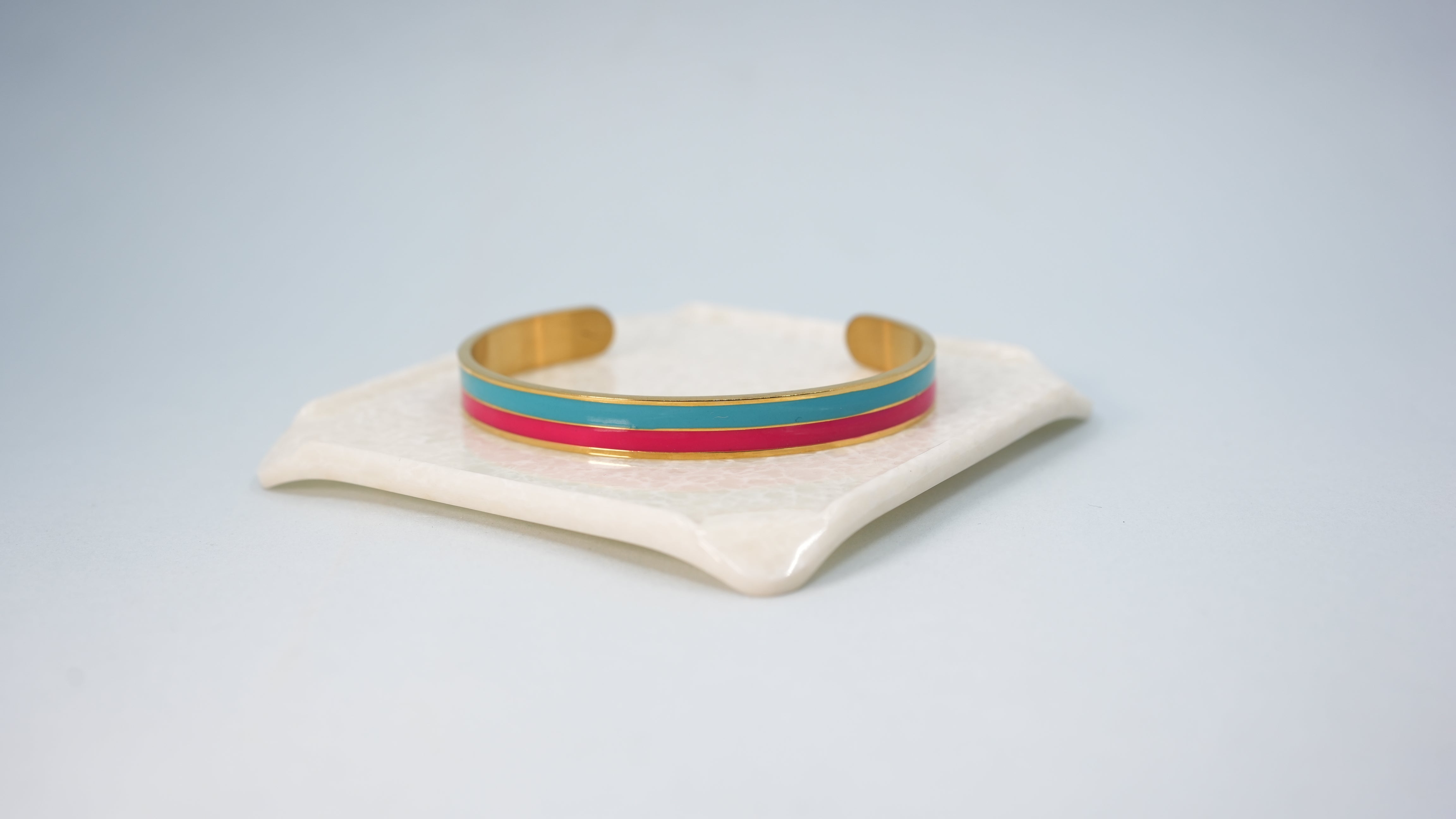 Twin Tone (Blue-Pink) Cuff