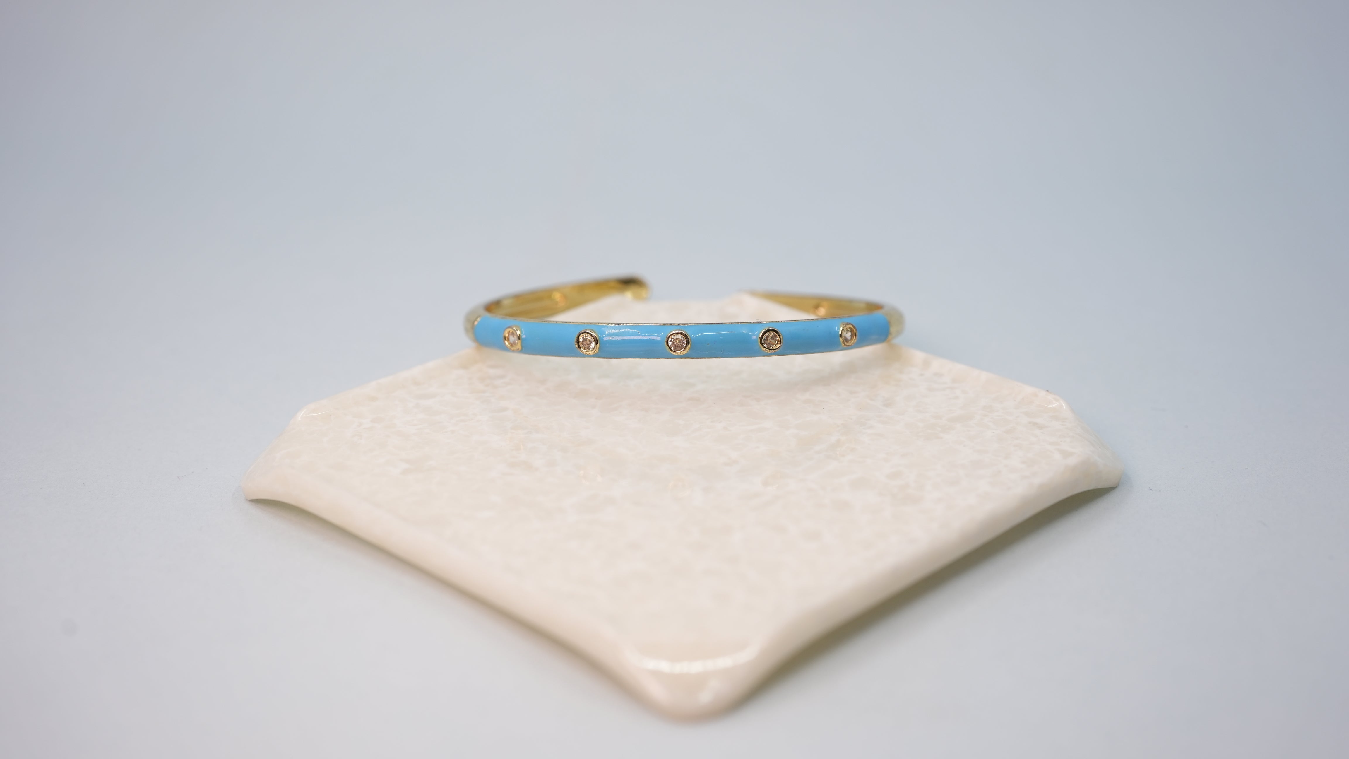 Sorbet Stone Blue Cuff
