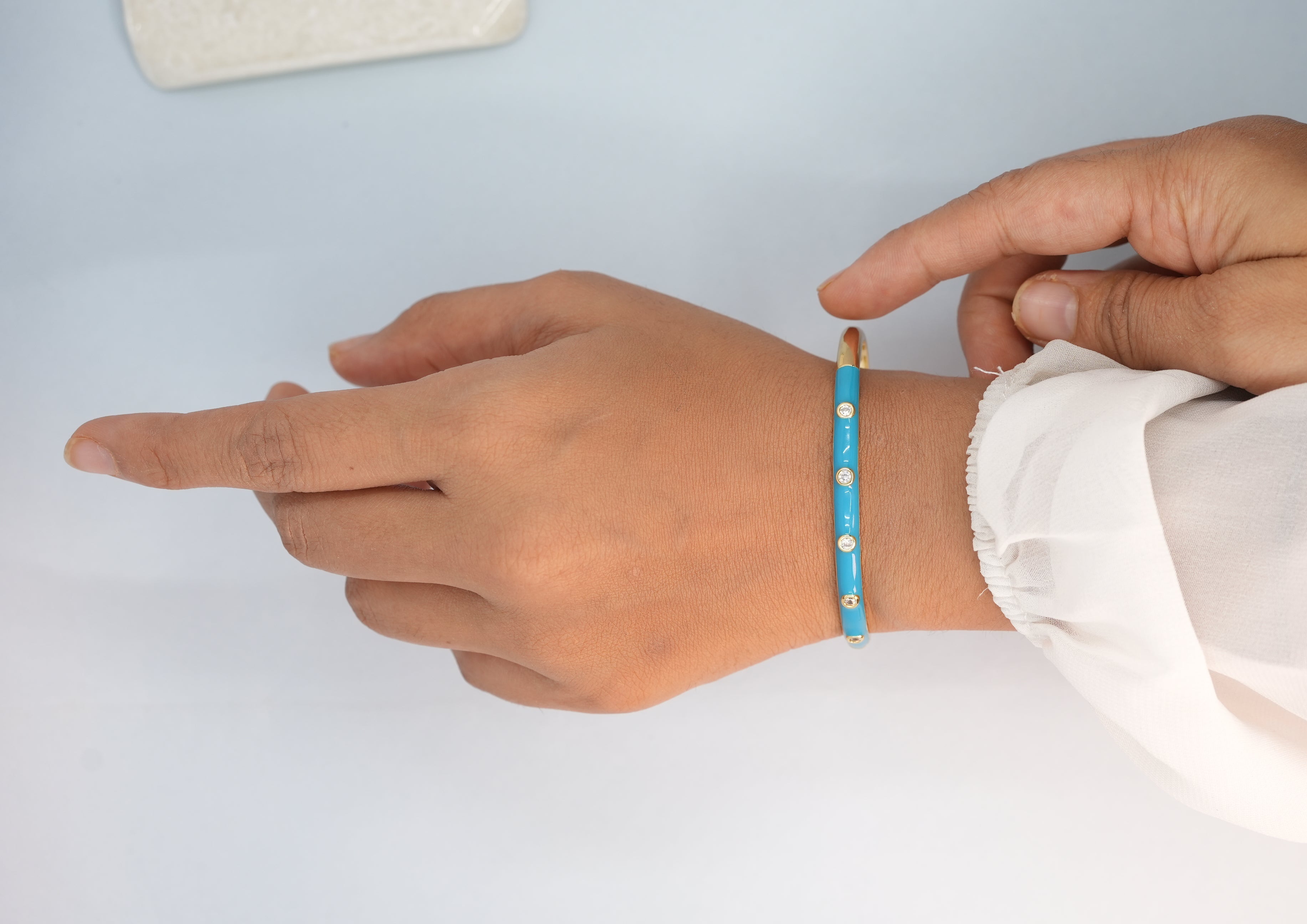 Sorbet Stone DarkBlue Cuff