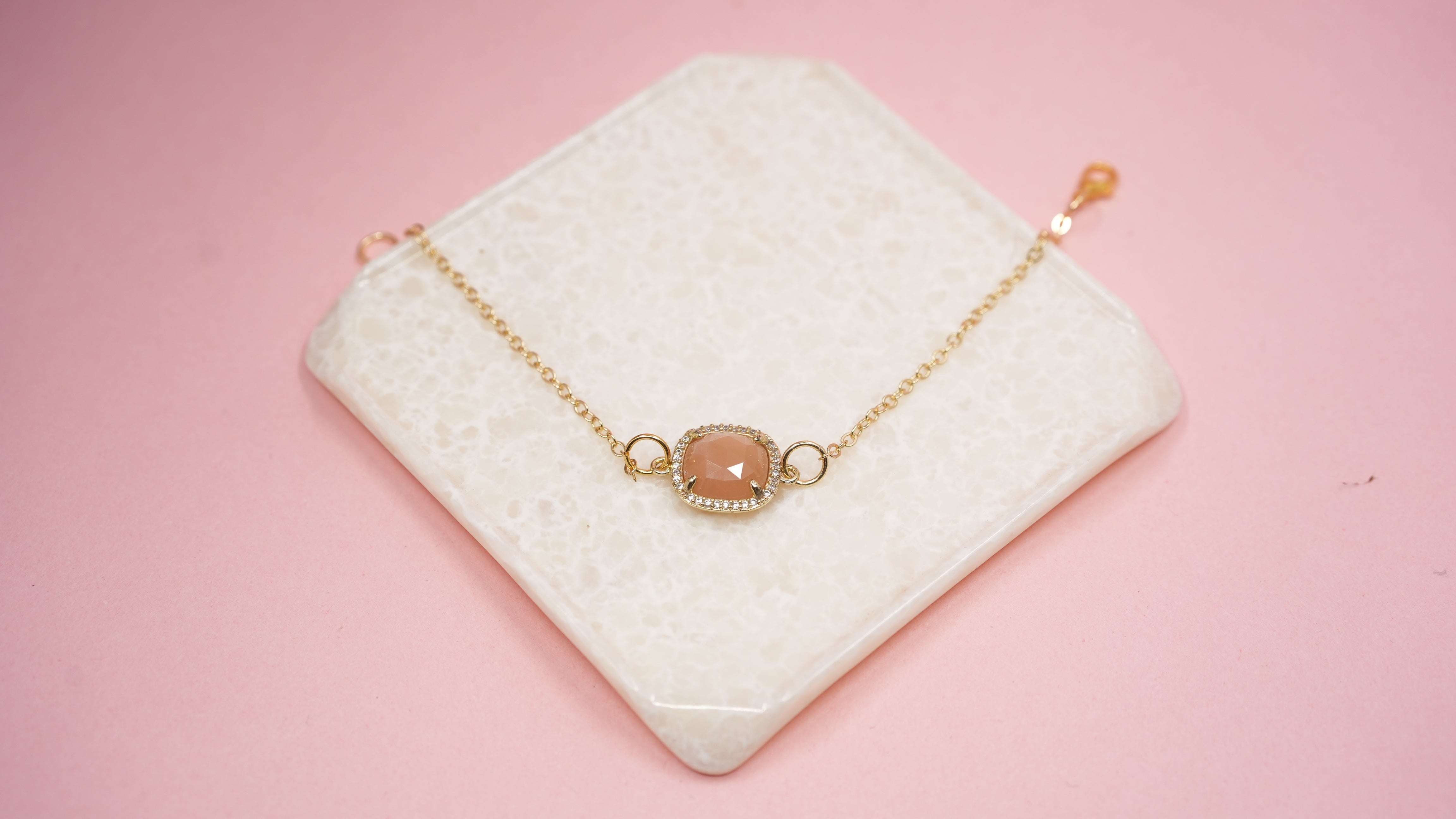Brown princess cut