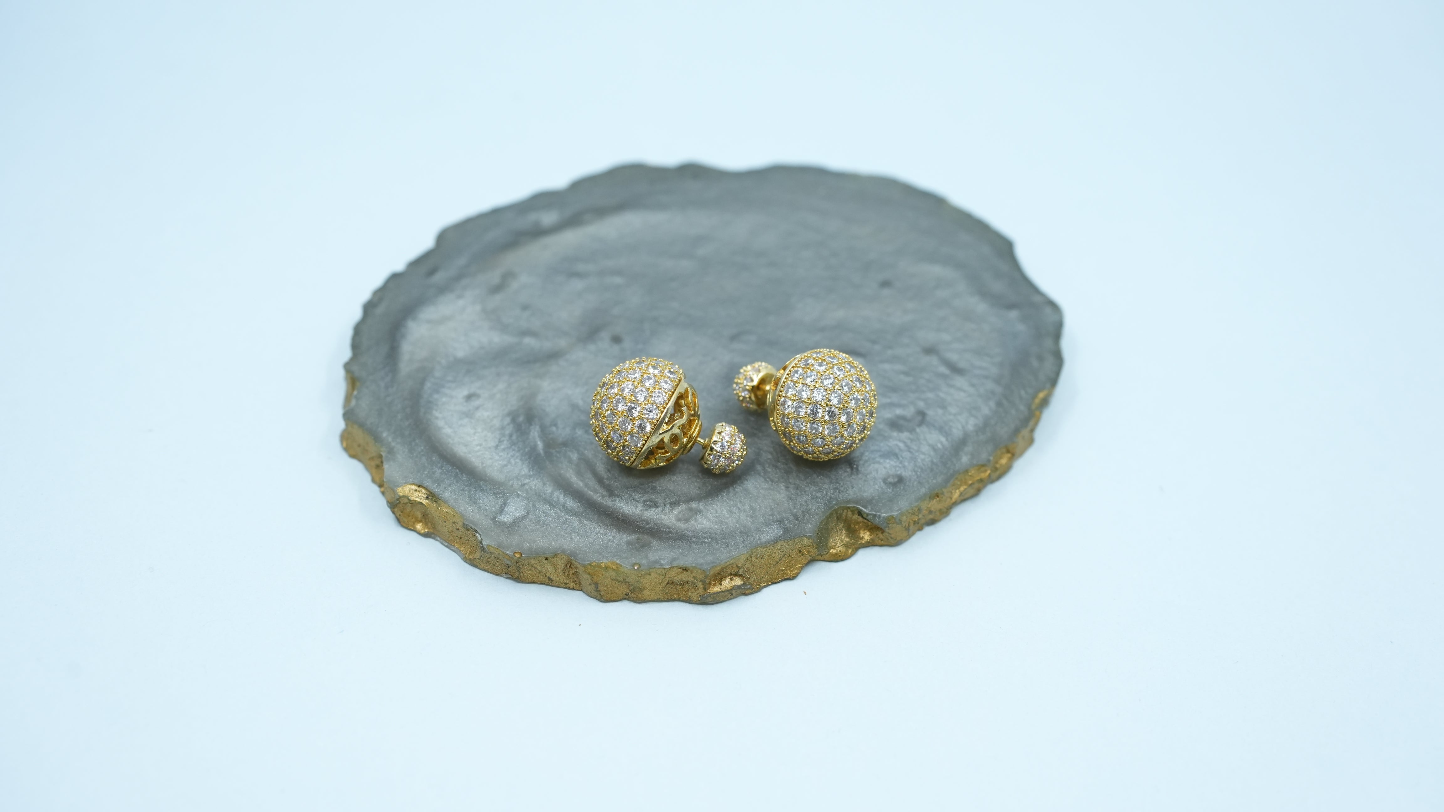 Gold studded double trouble