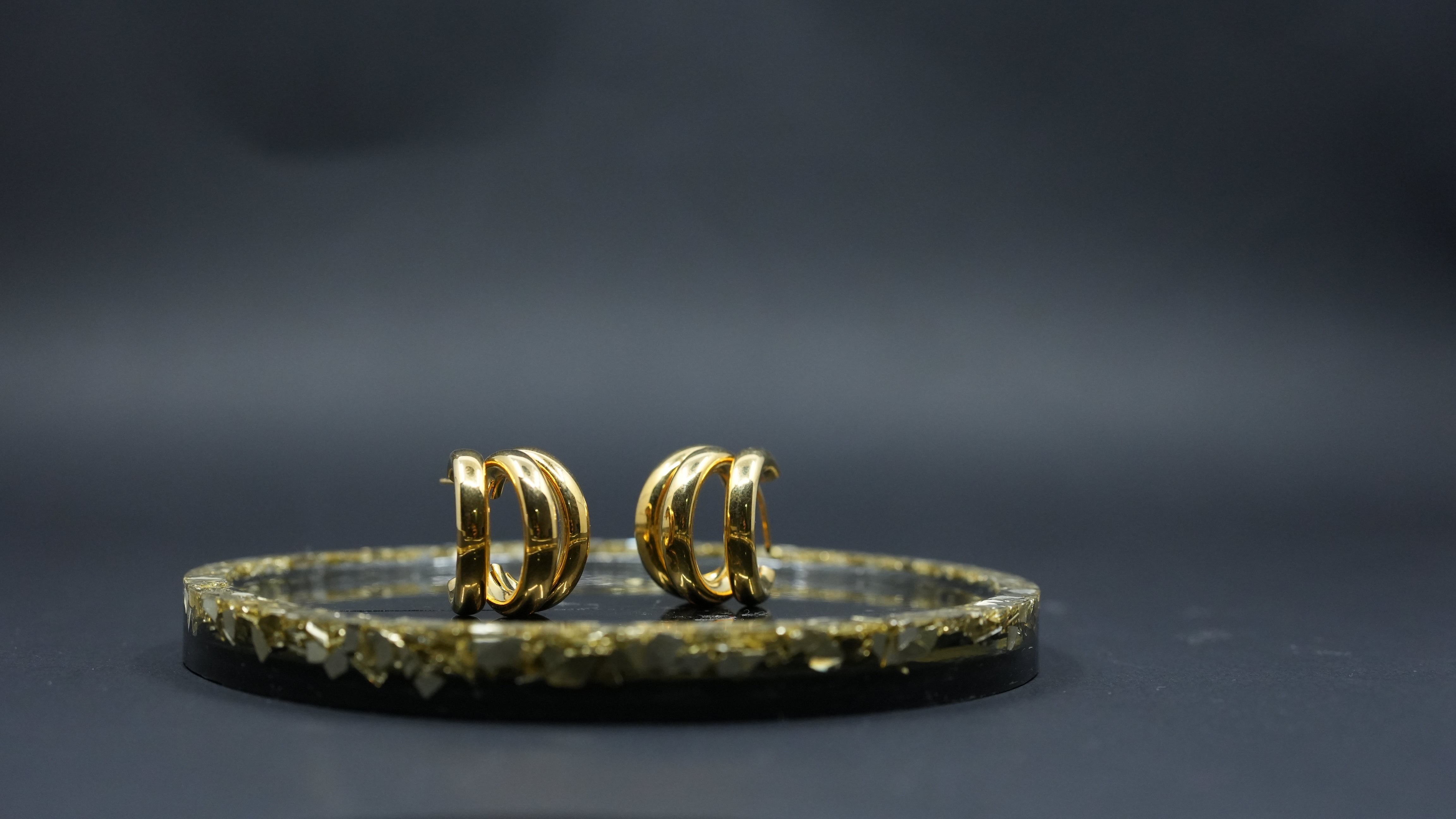 Small Triple Hoops