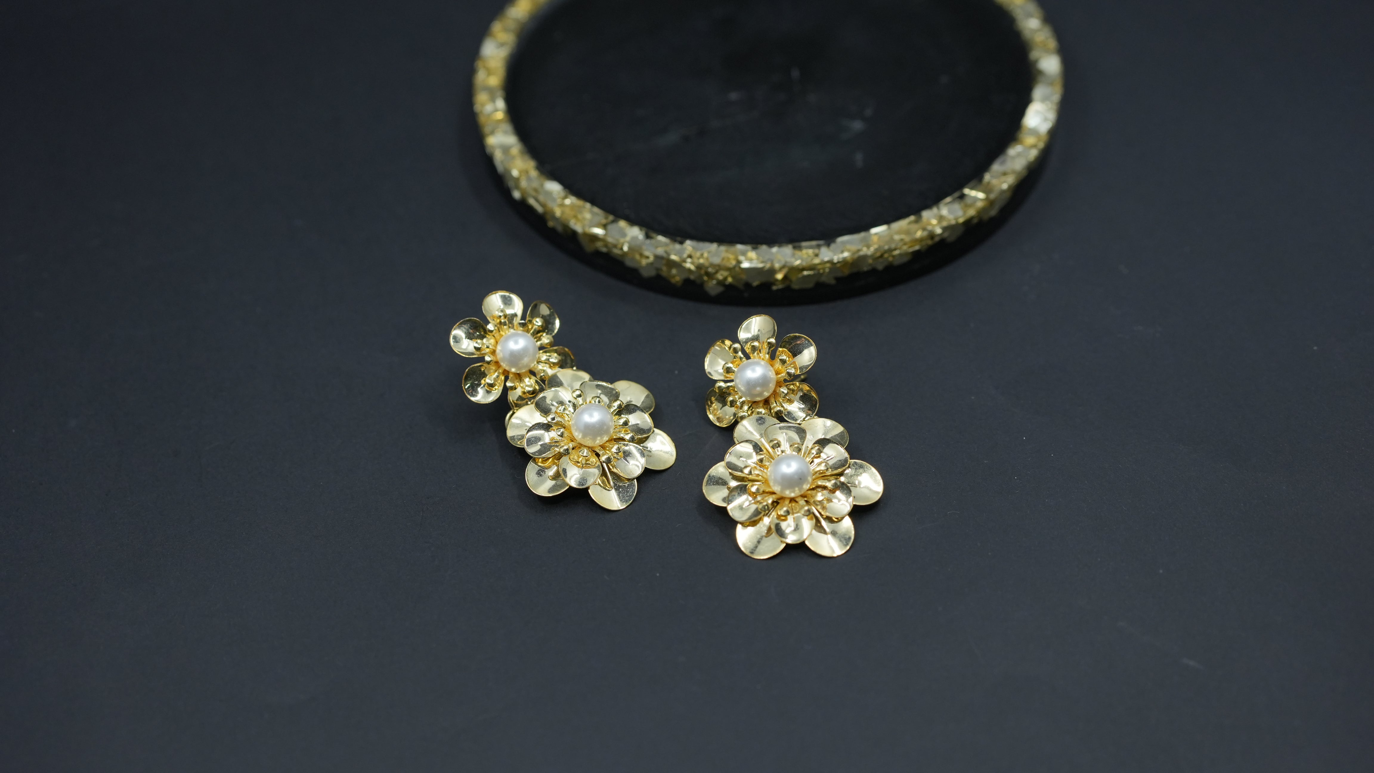 Twin Pearl Earrings