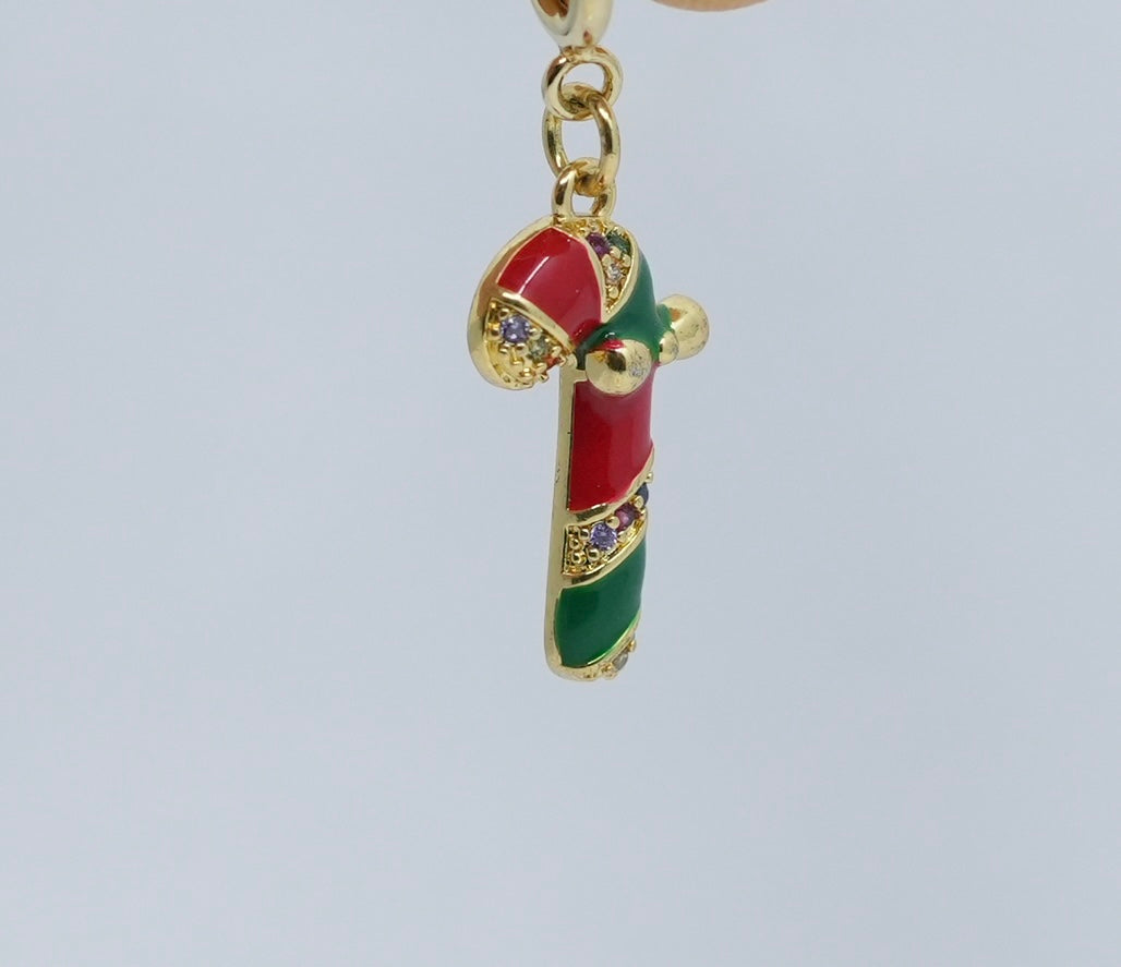 Jingle Cane Charm