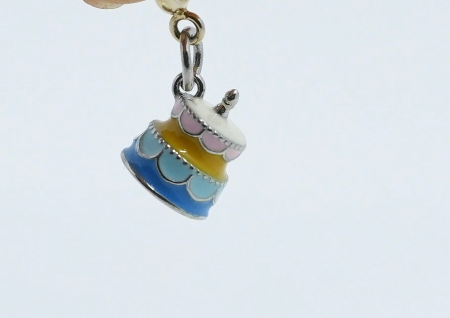 Gilded Cake Charm