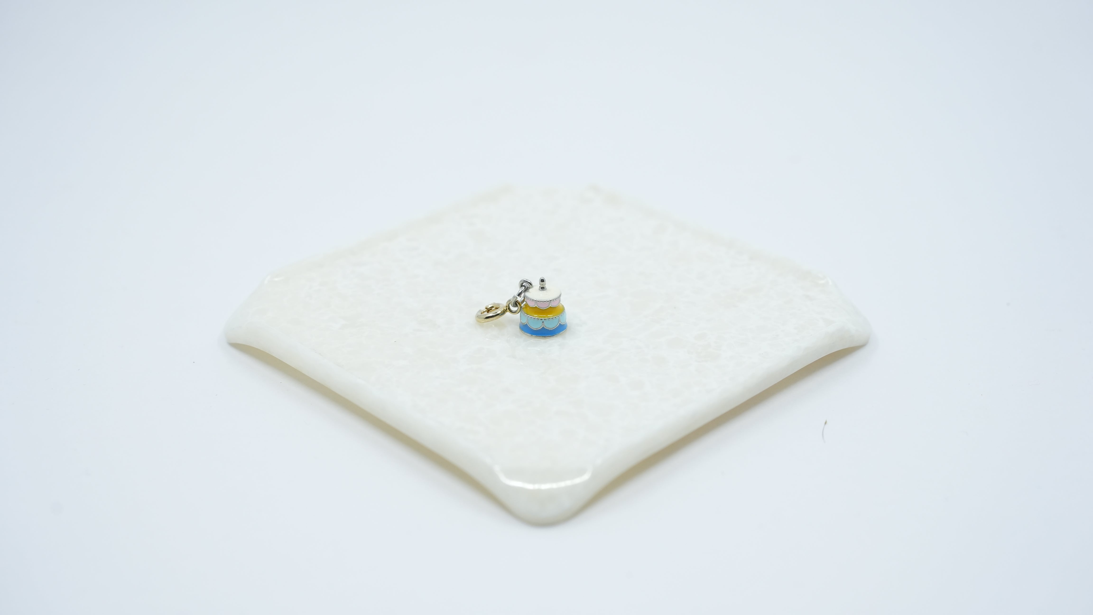 Gilded Cake Charm