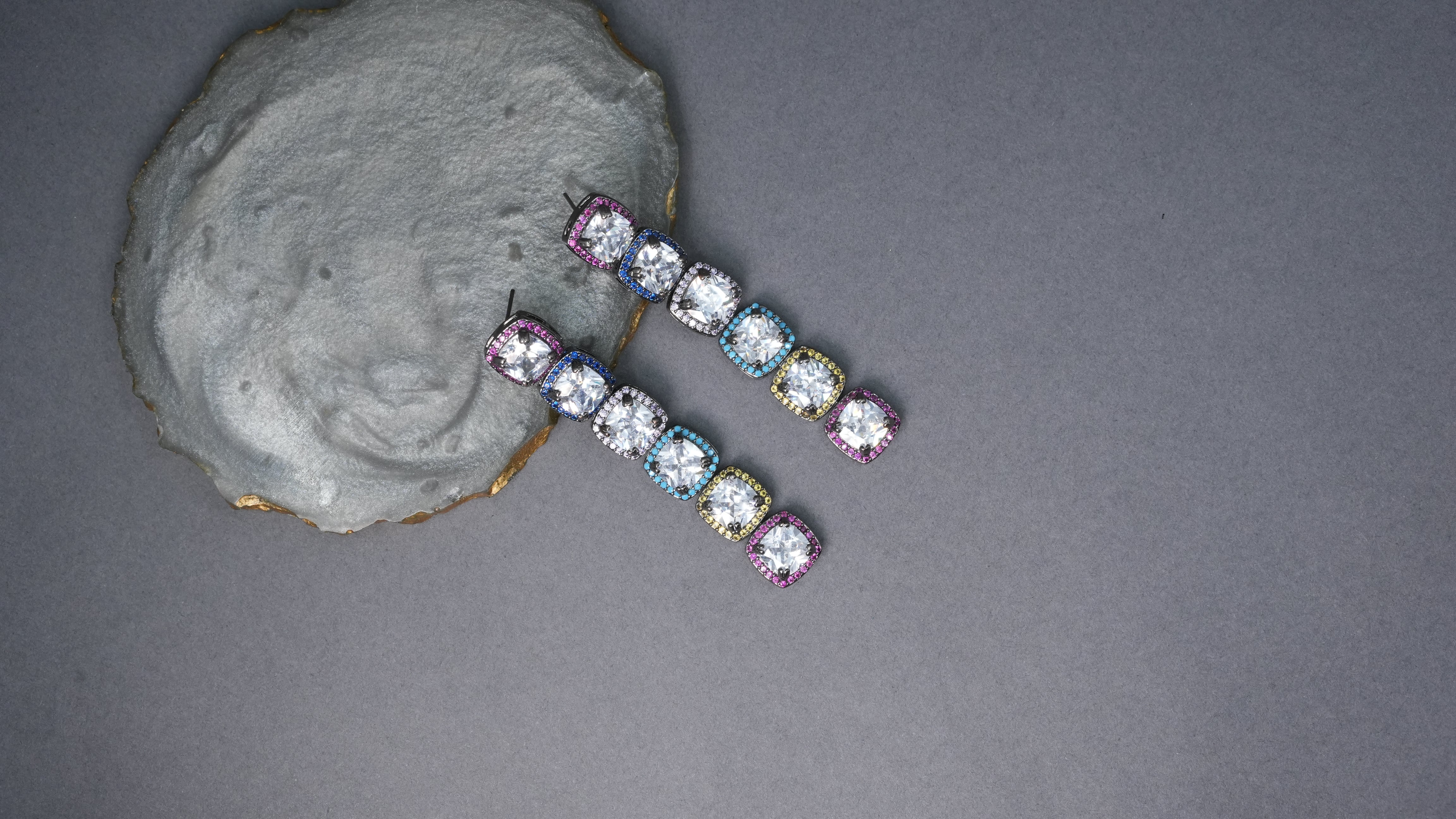 Spectrum Drop Earring