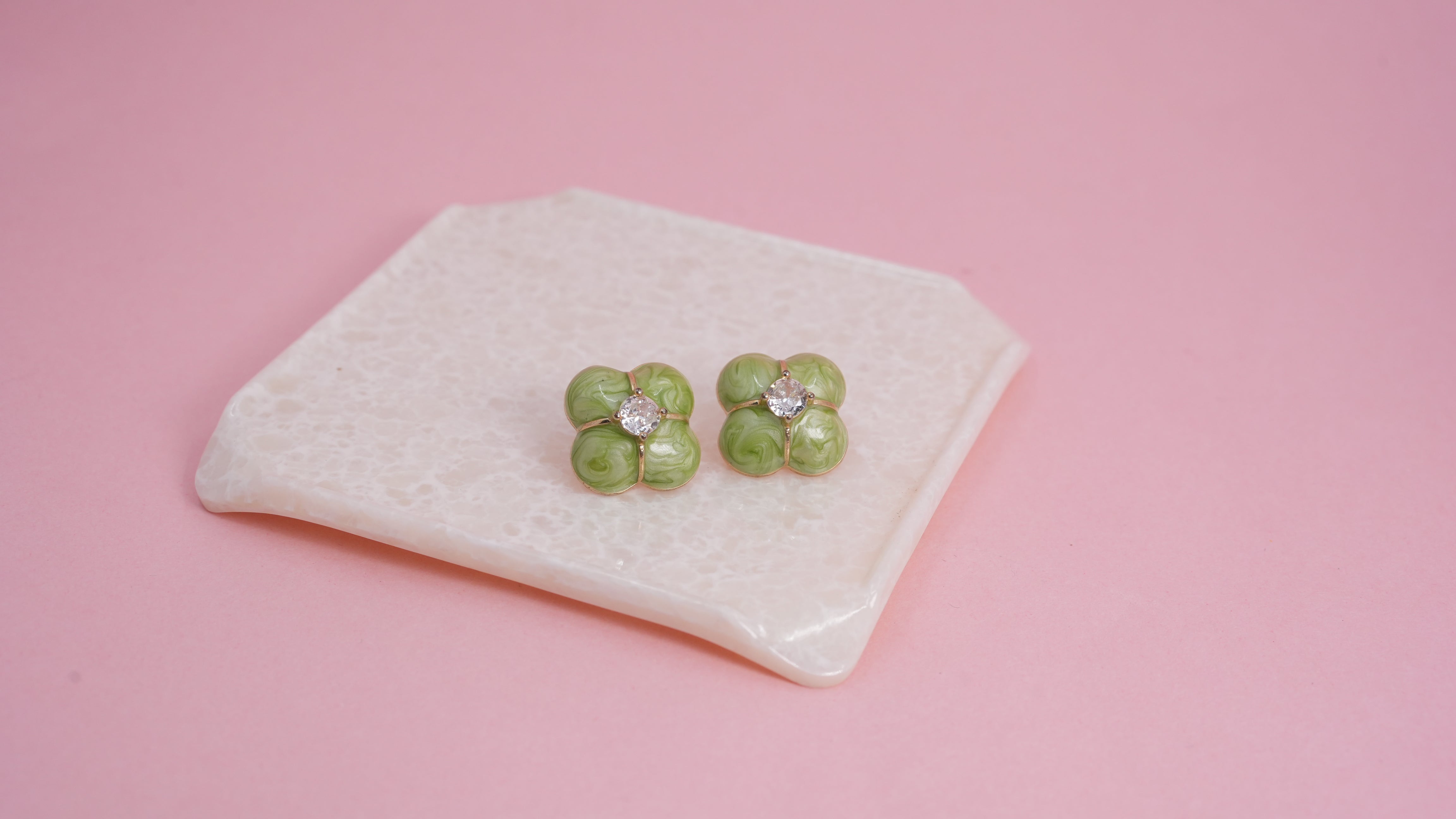 Green floral