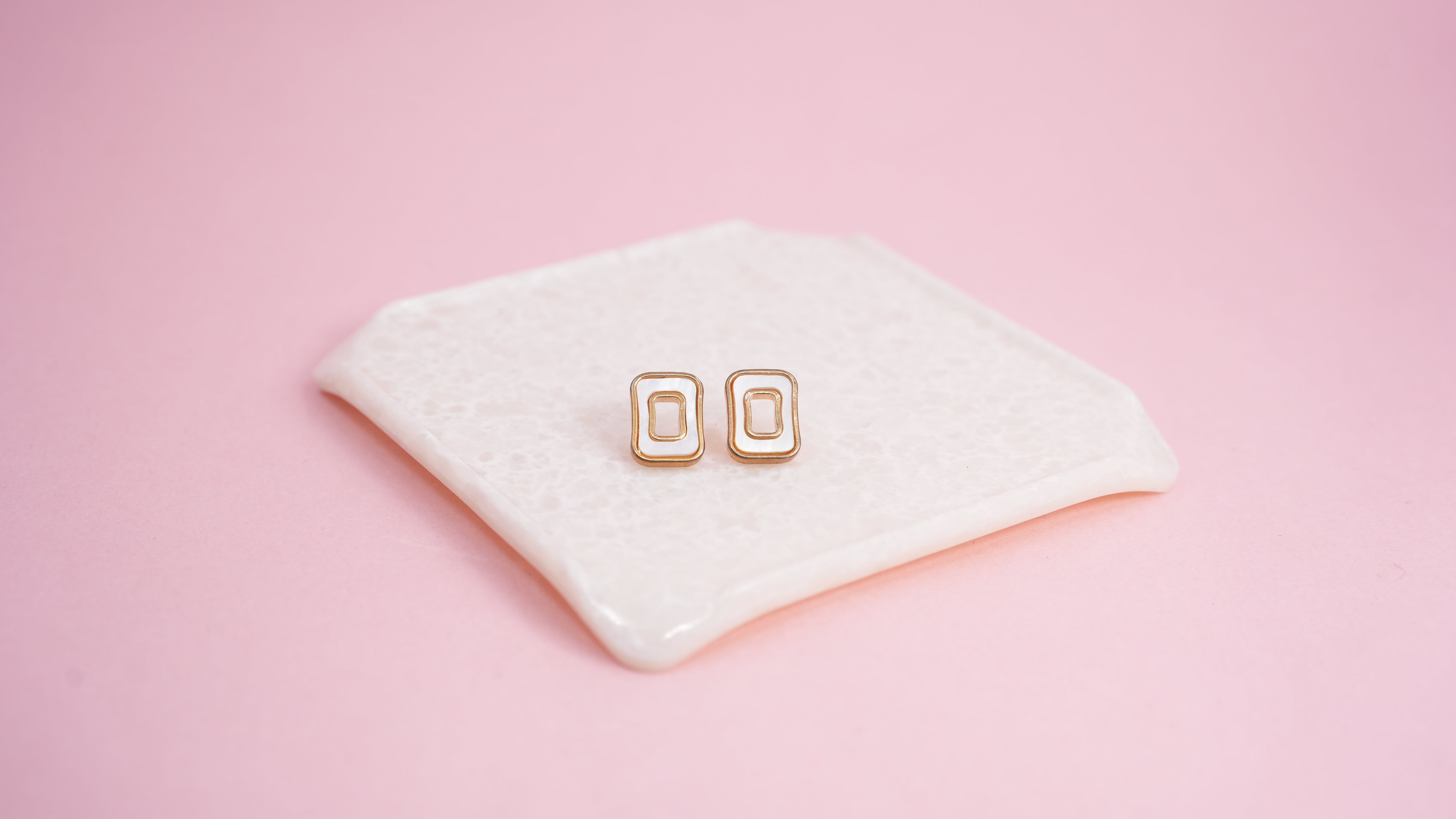 Rosegold rectangle