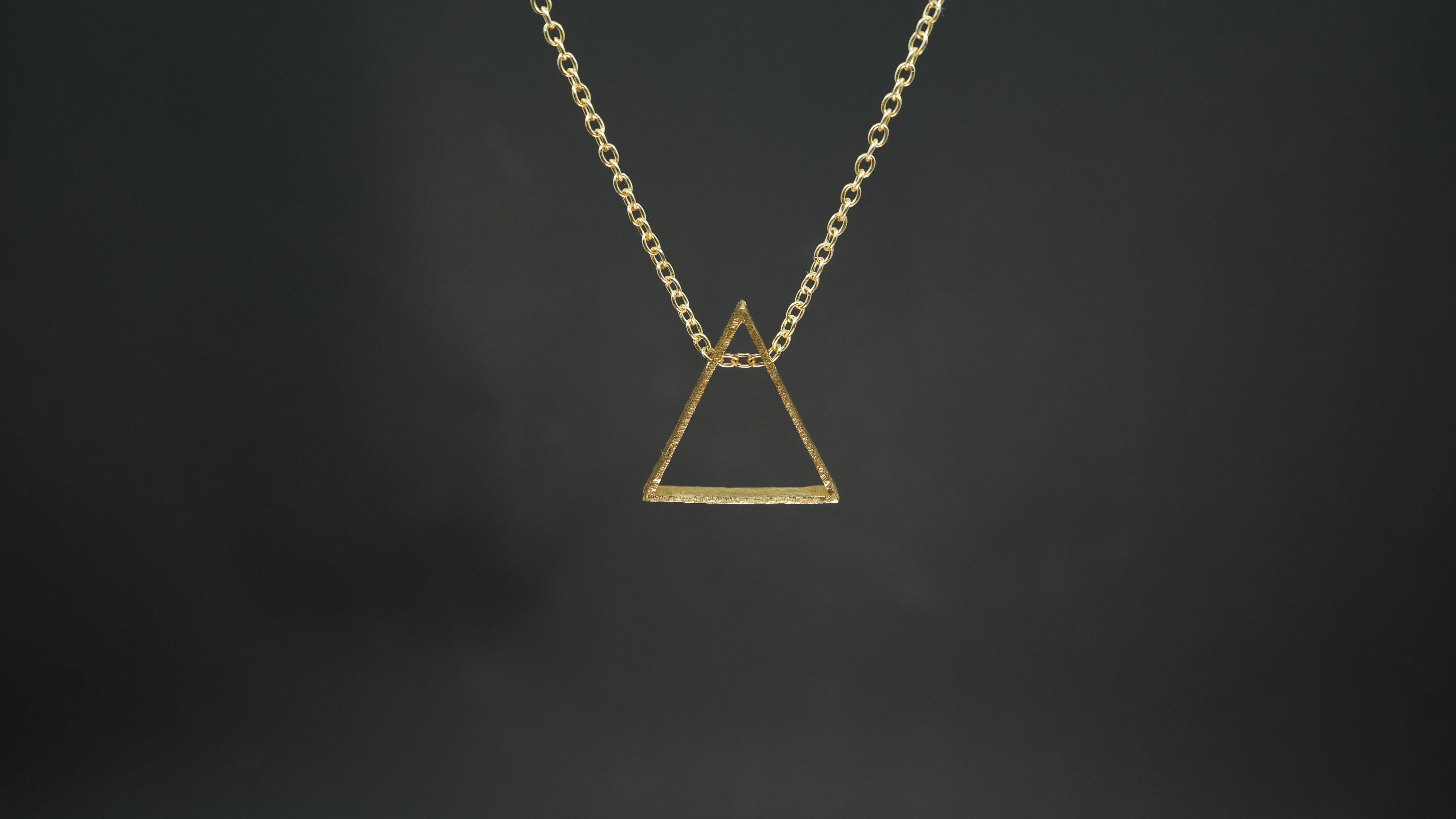 Triangle Hallow Gold