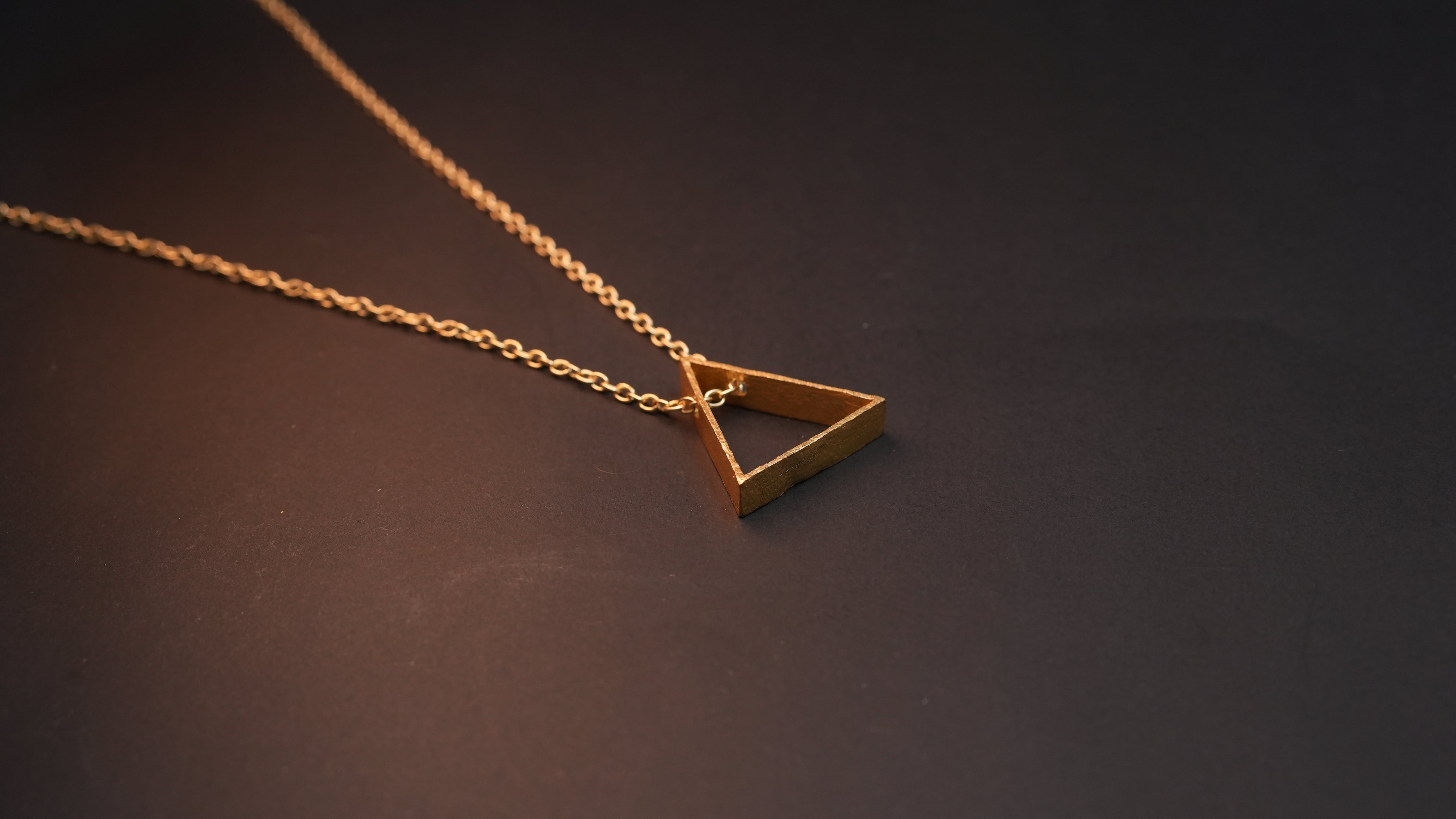 Triangle Hallow Gold