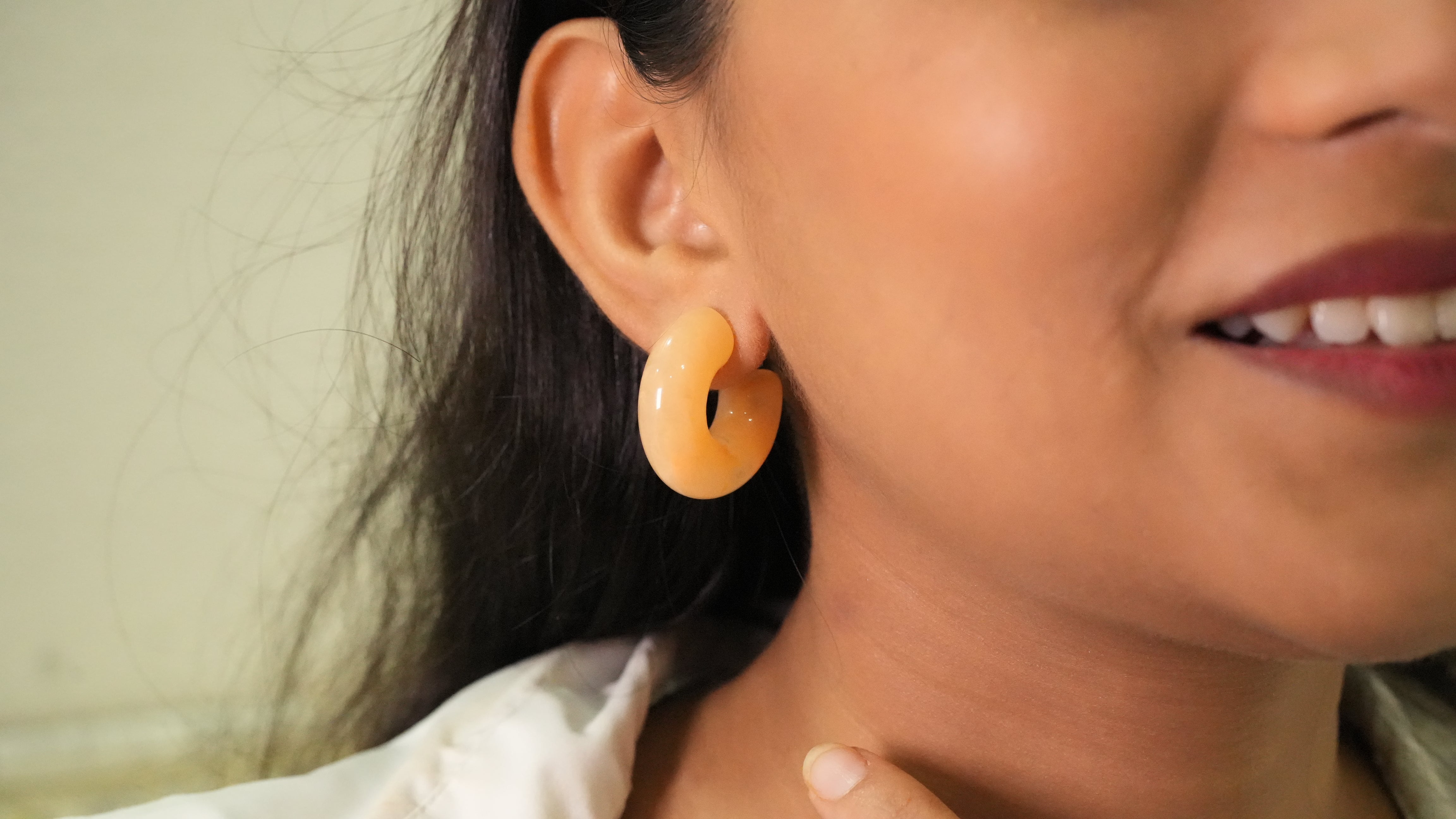 Ceramic orange thick