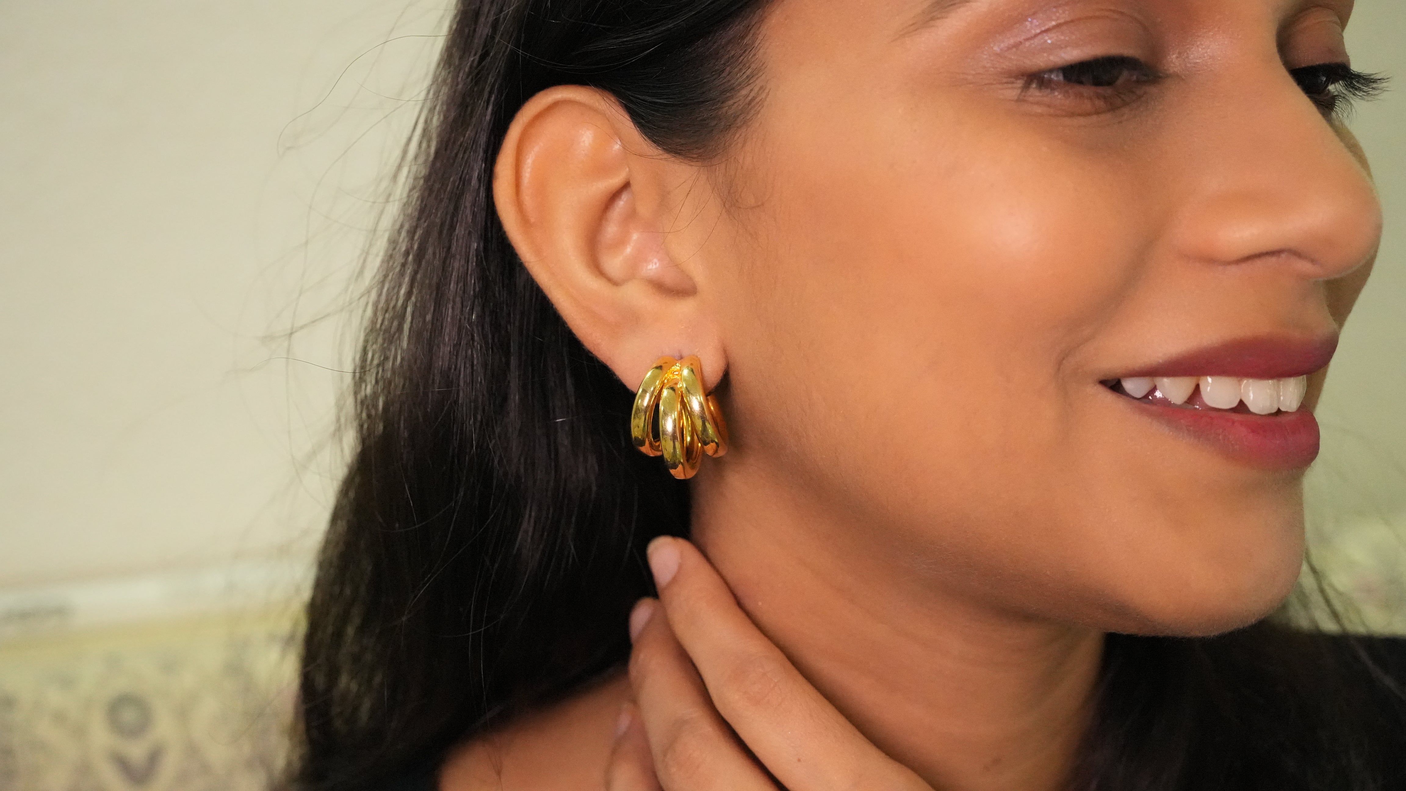 Small Triple Hoops