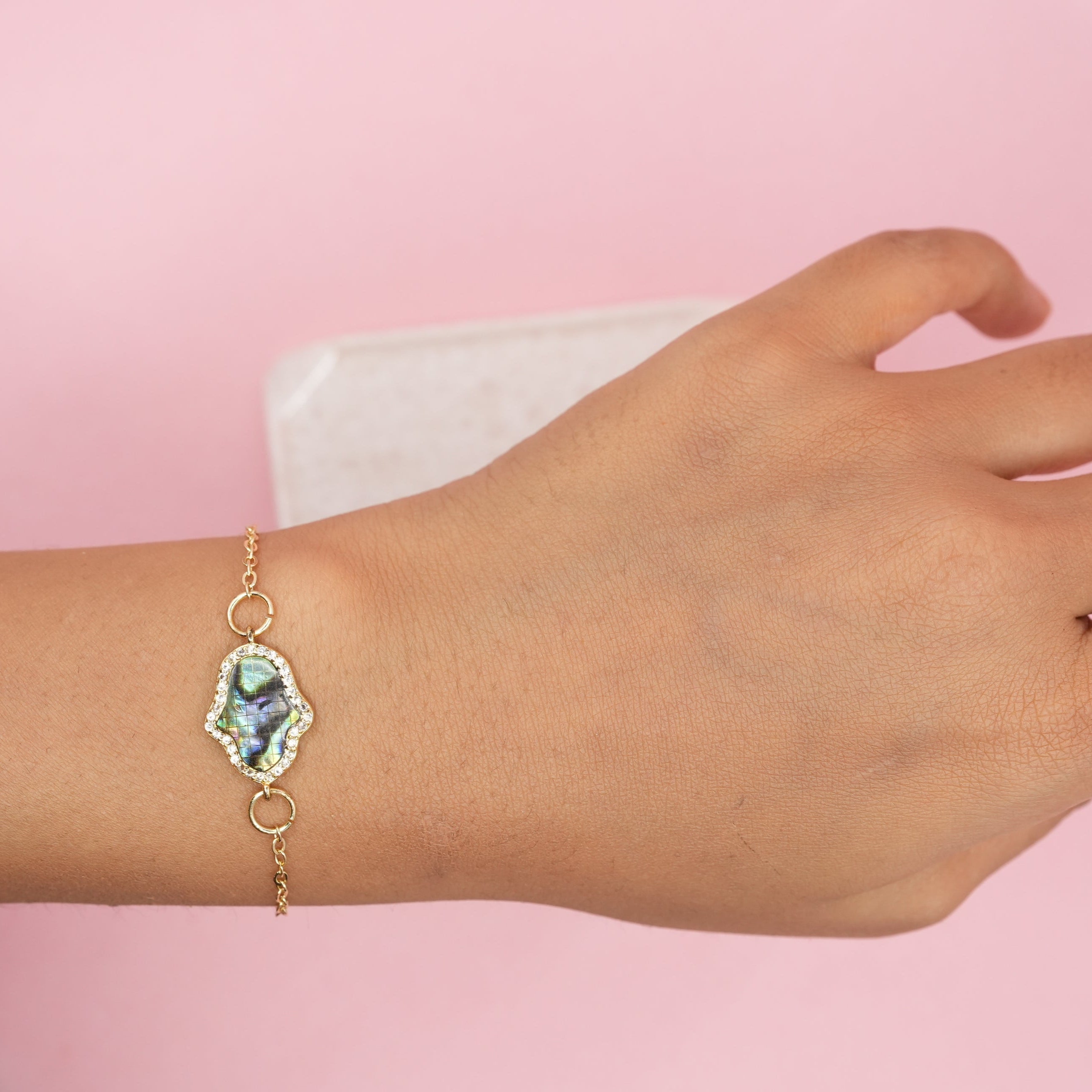 Textured hamsa