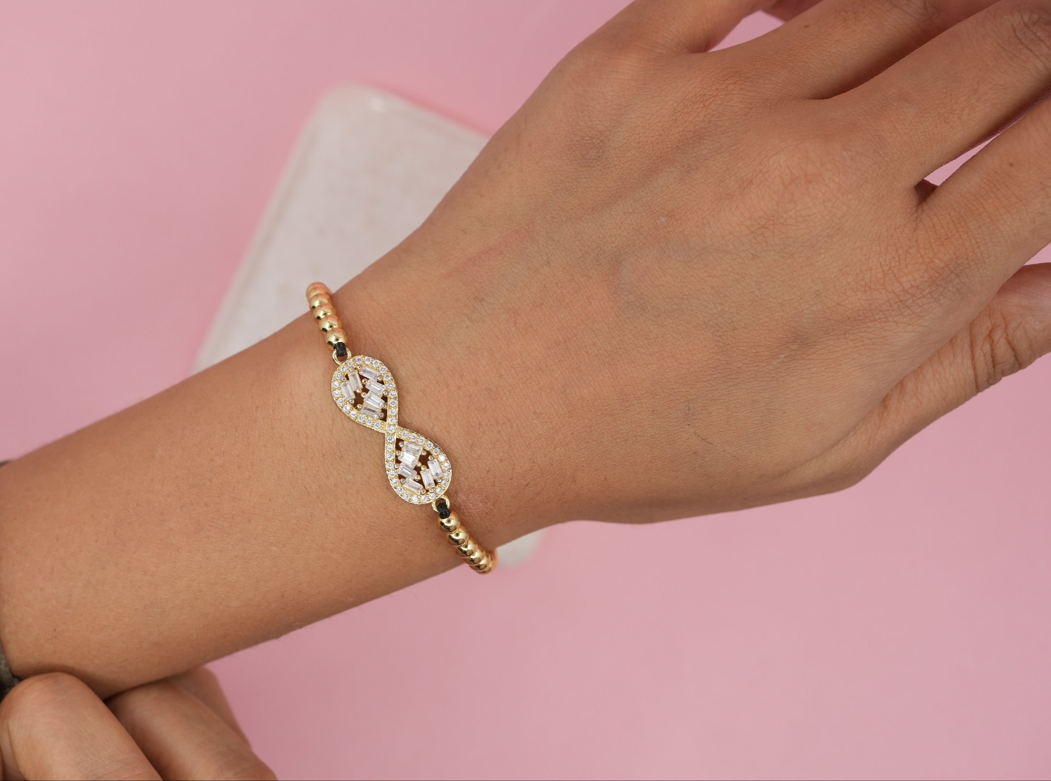 Infinity studded