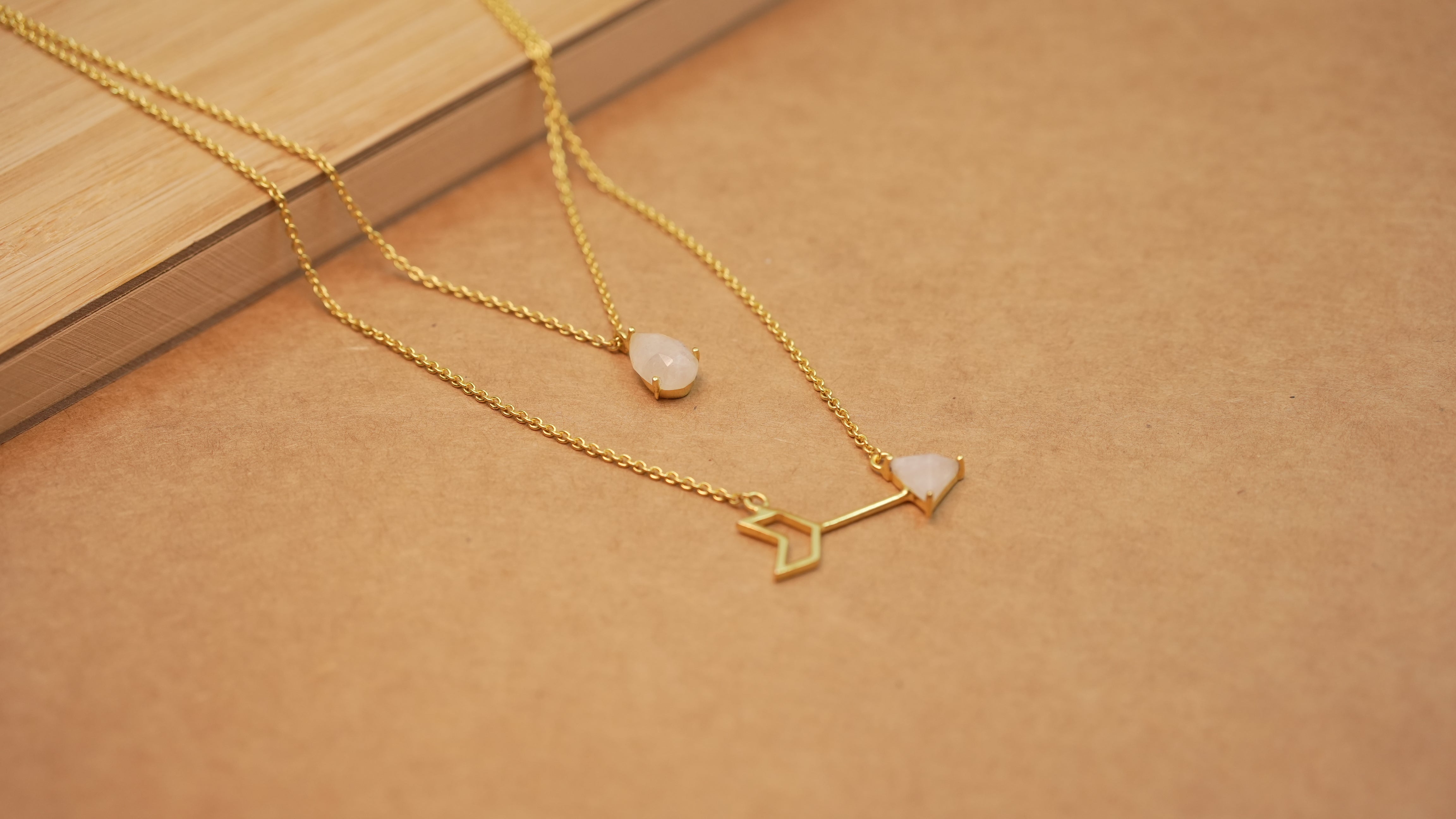 Layered Arrow necklace