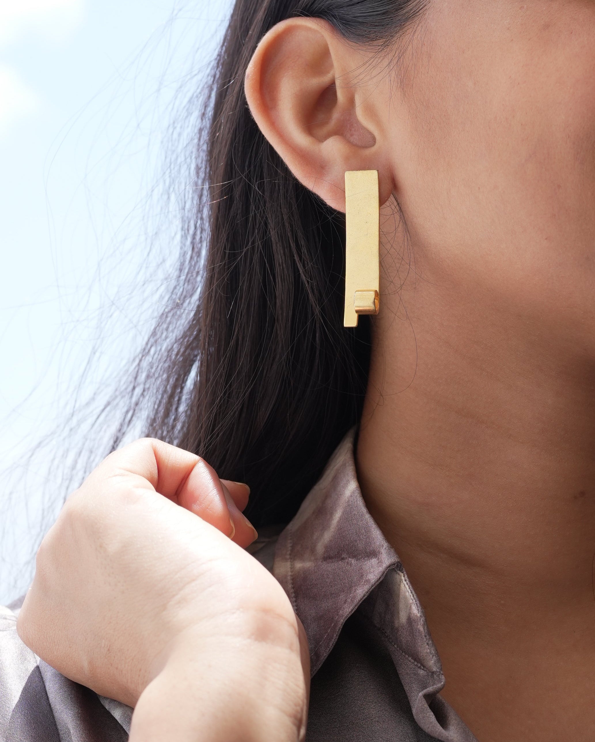 Slide bar drop gold