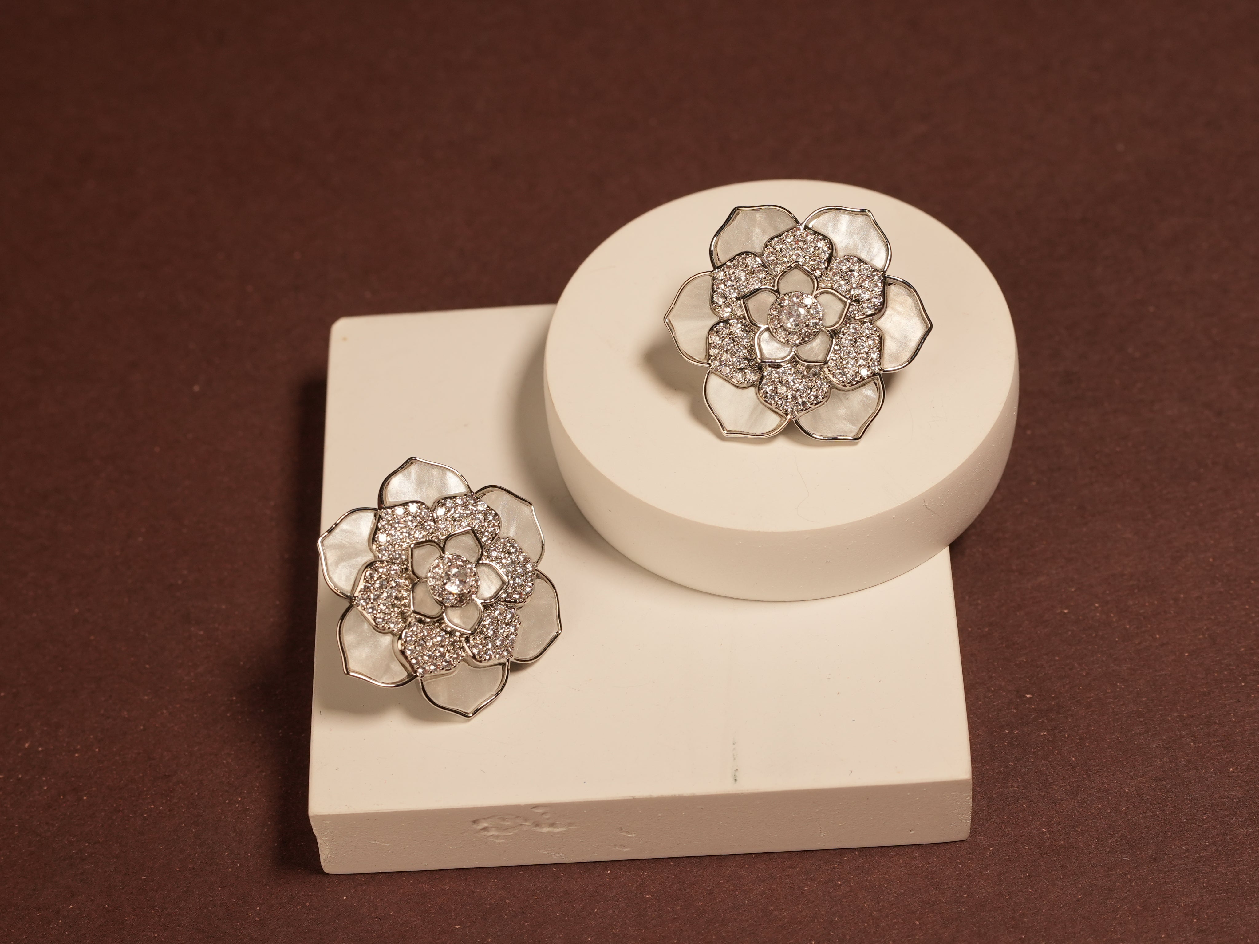 Frosted Radiance Stud
