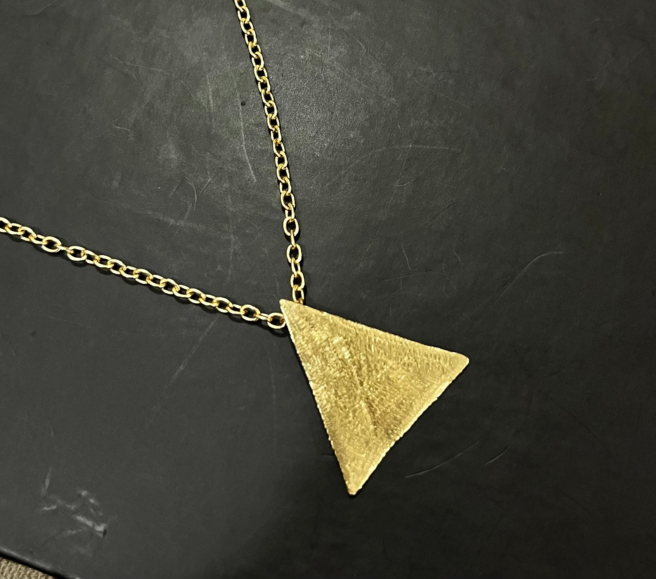 Triangle flat Gold