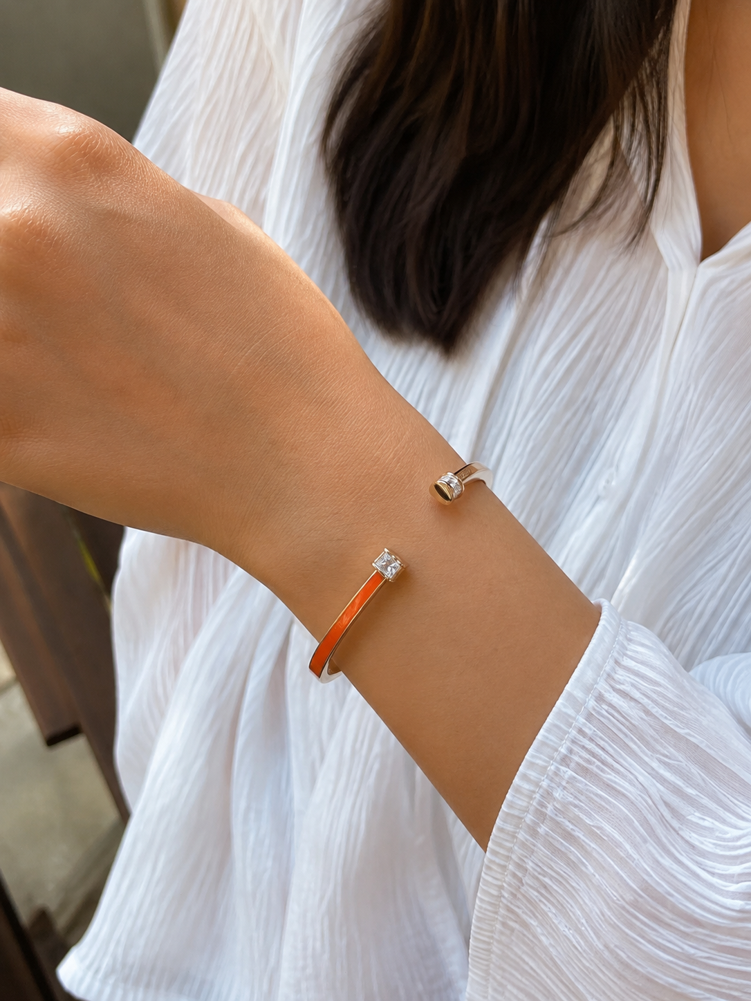 Orange Edge Bracelet