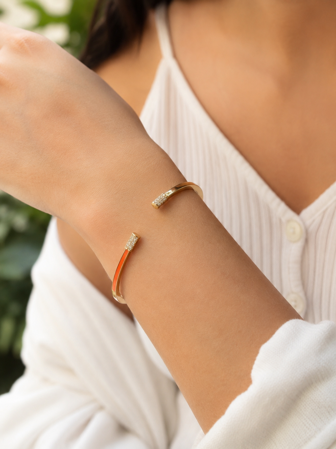 Orange Glow Bracelet