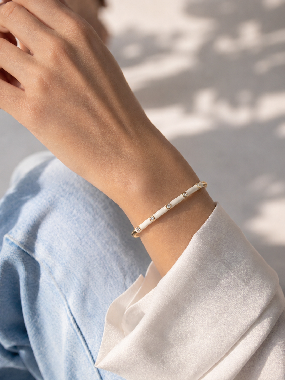 White Aura Bracelet
