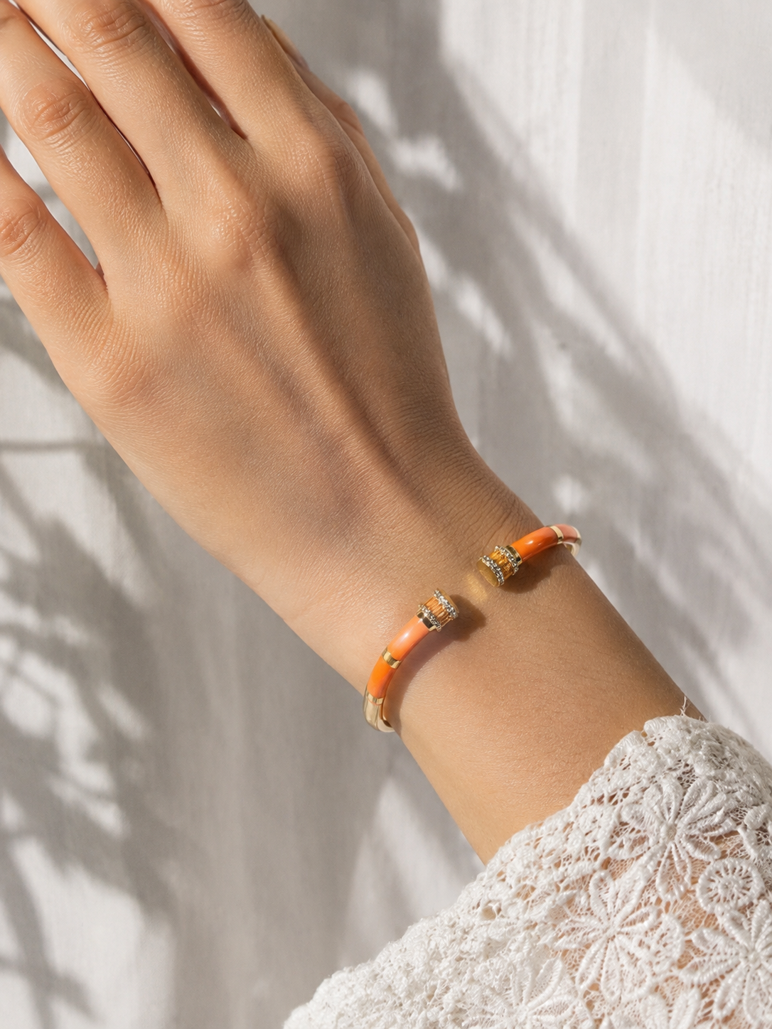 Orange Radiant Bracelet