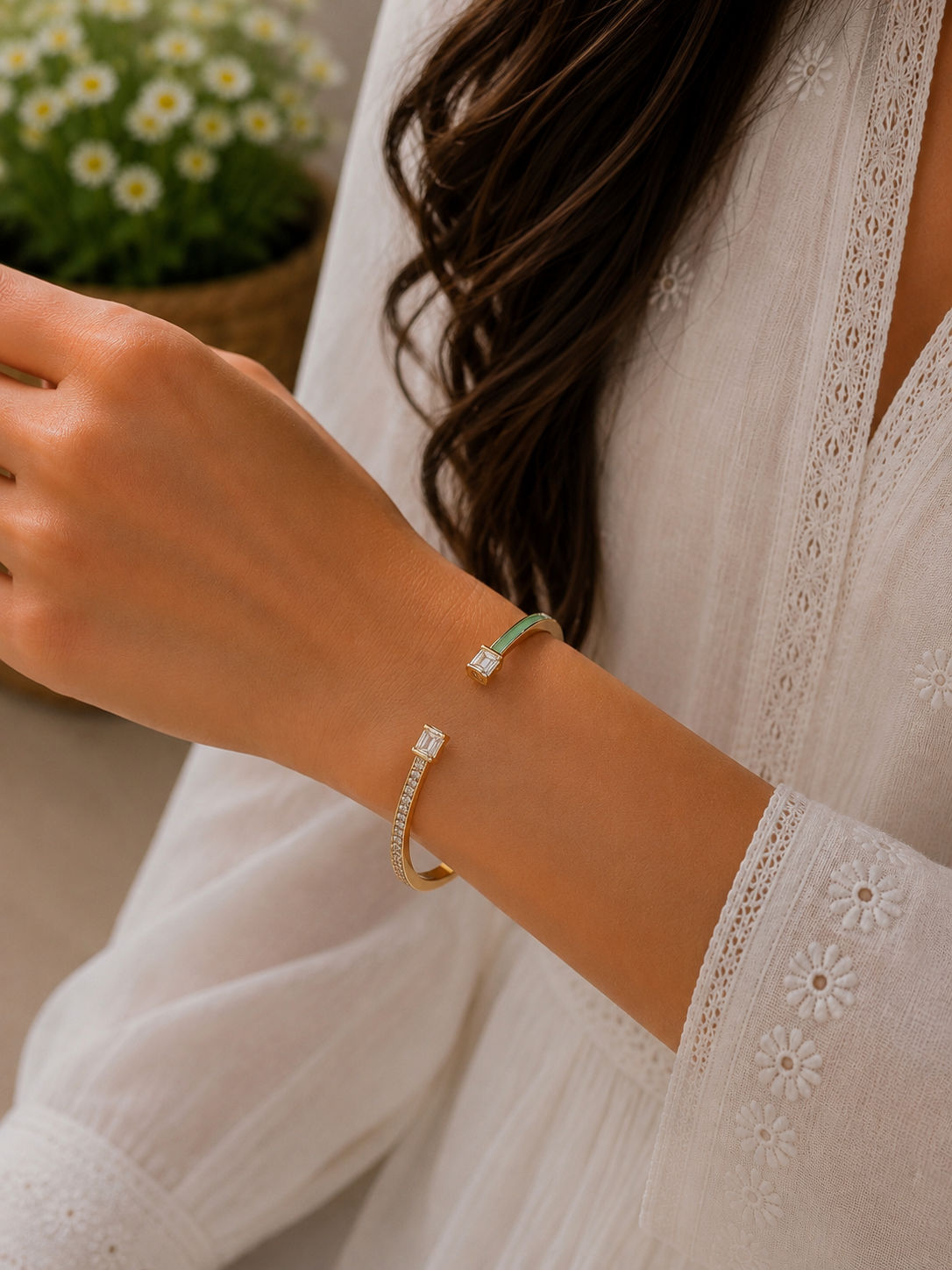 Green  Edge Bracelet