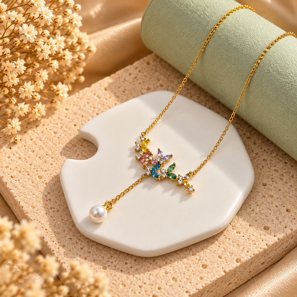 Butterfly Multicolour Necklace