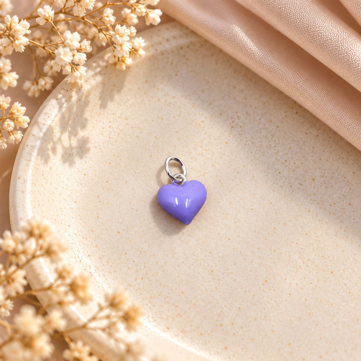 Purple Heart Charm