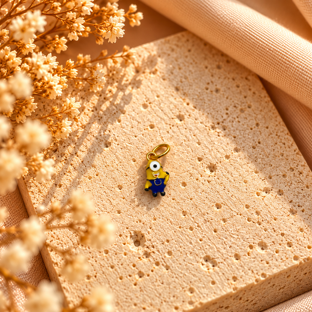 Yellow Minion Charm