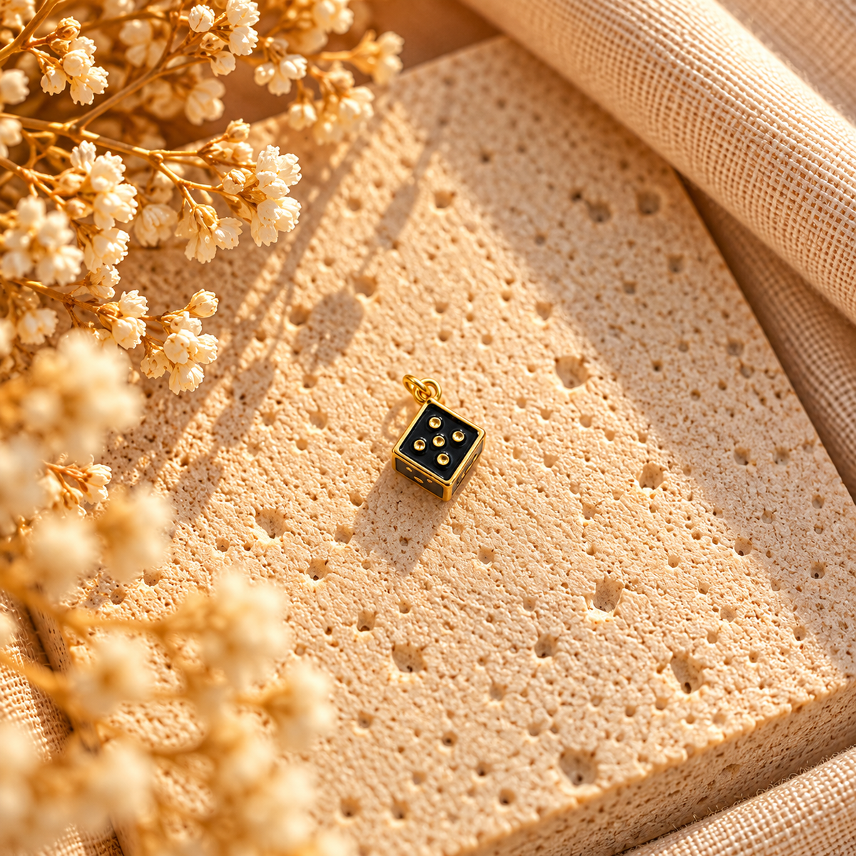Black Dice Charm