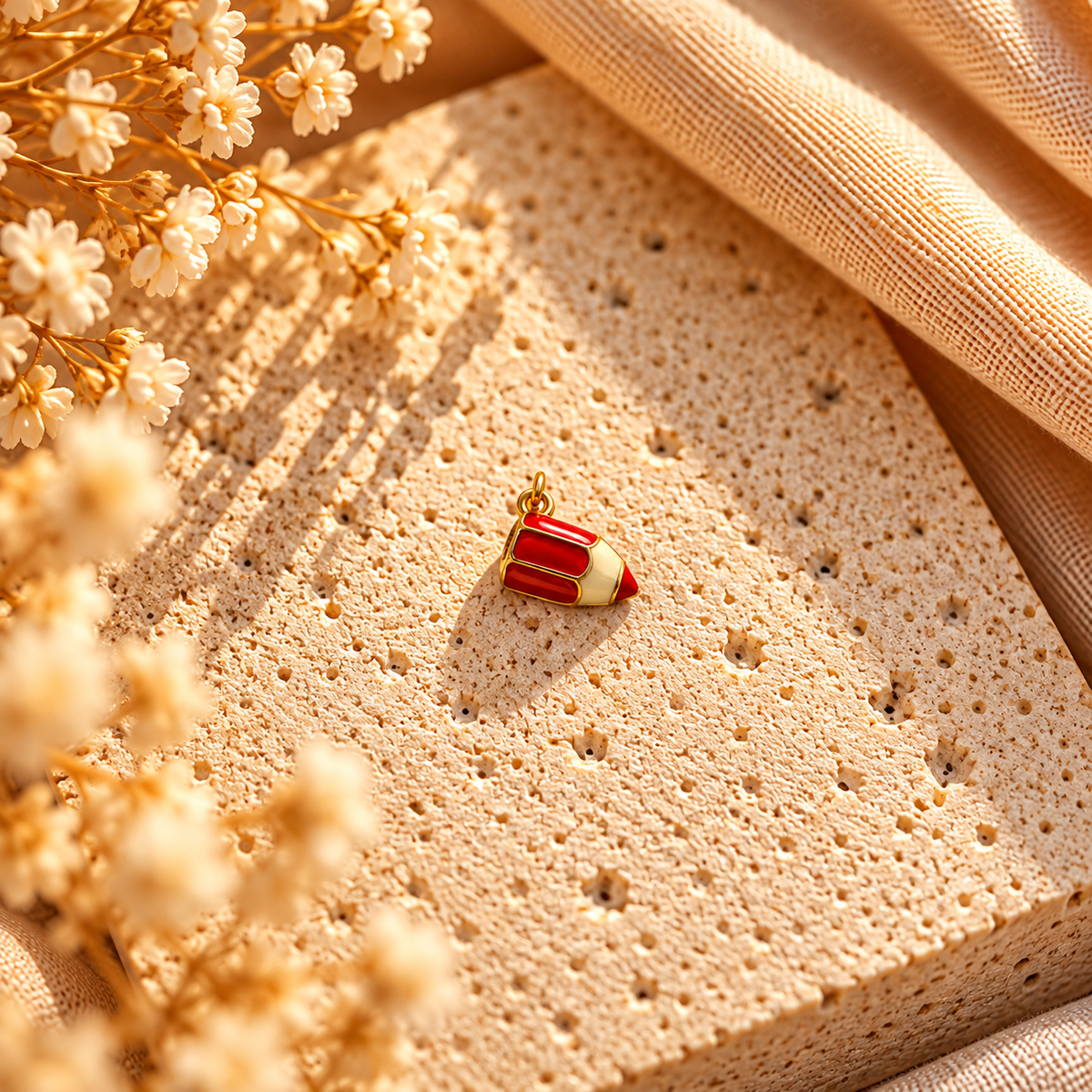 Red pencil Charm