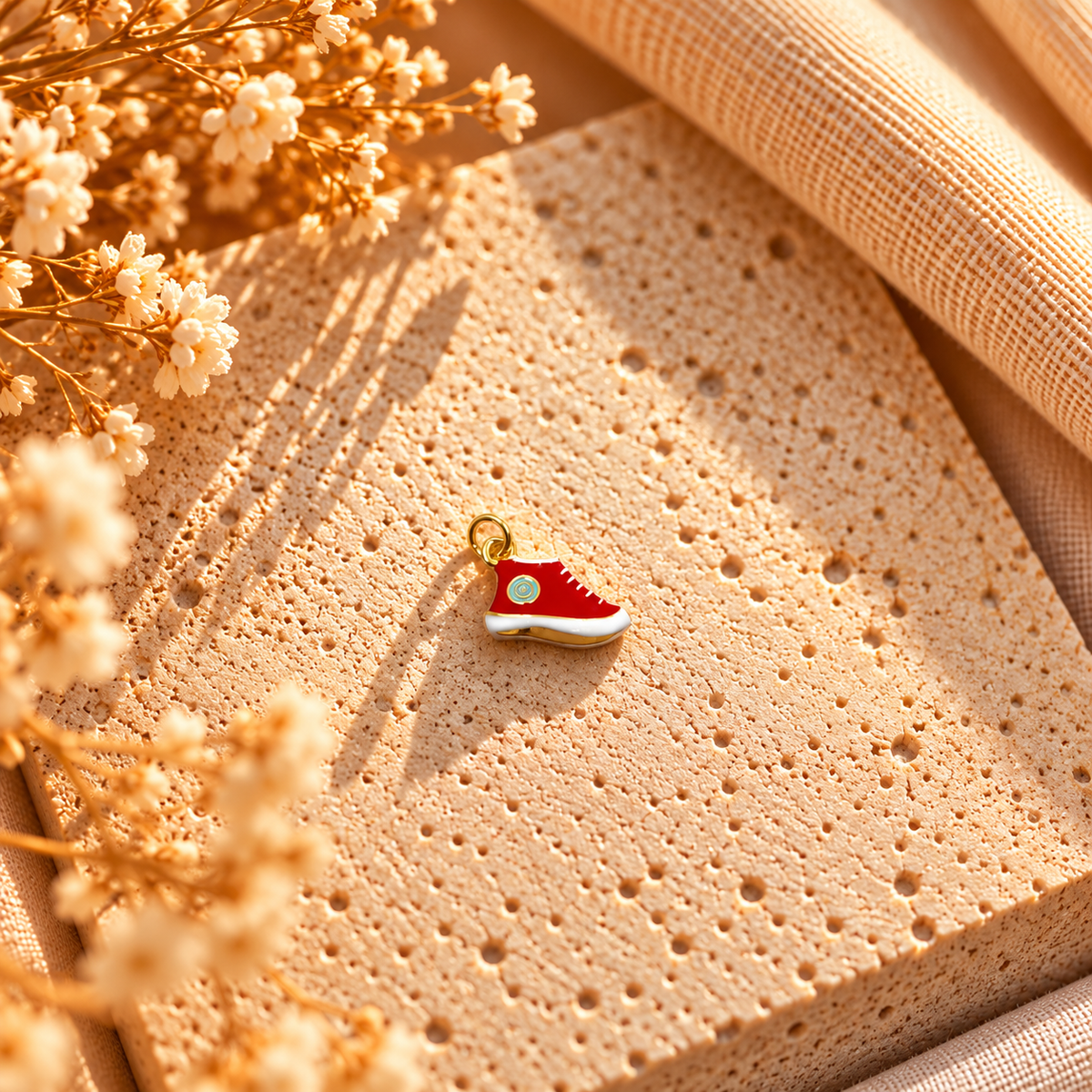 Red Sneaker Charm
